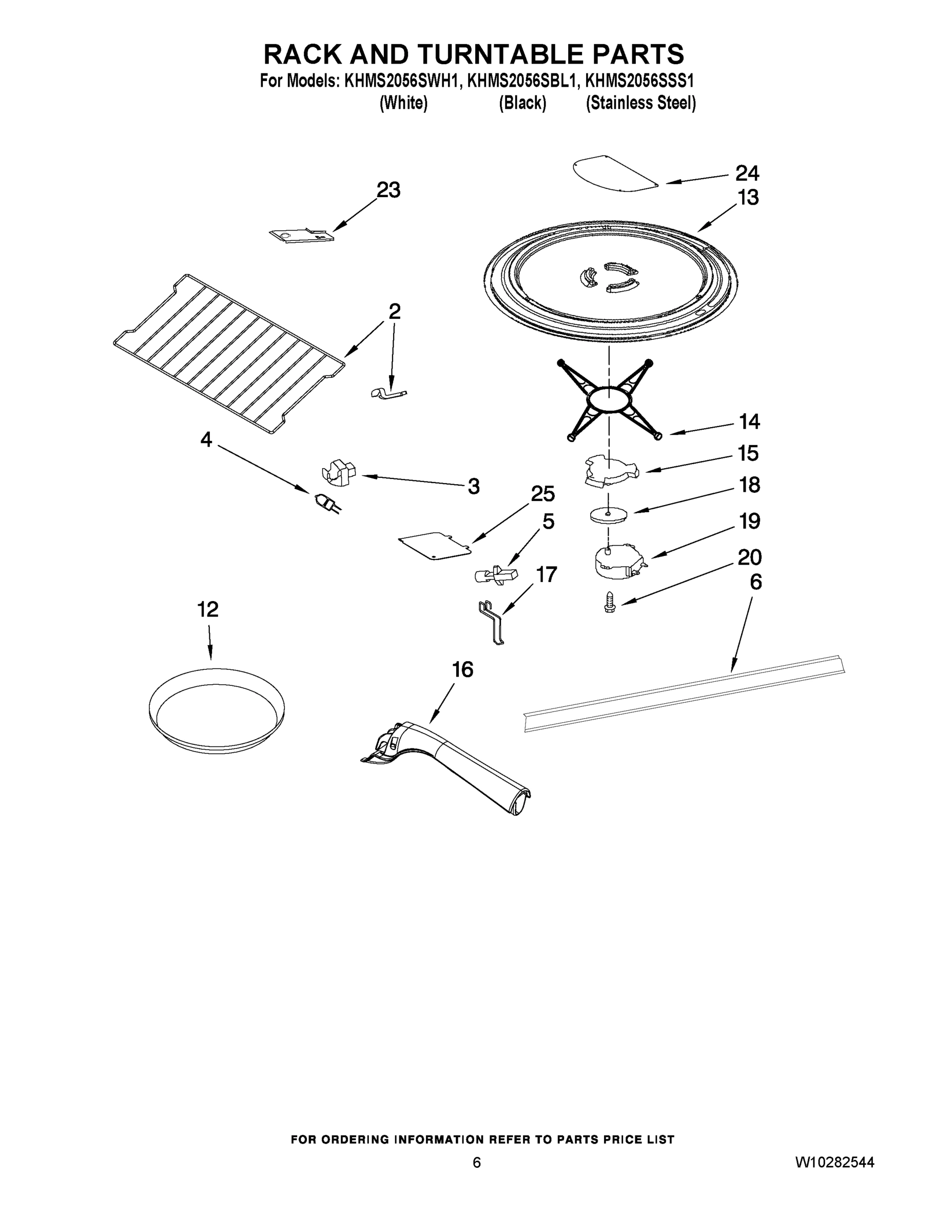 05 - RACK AND TURNTABLE PARTS