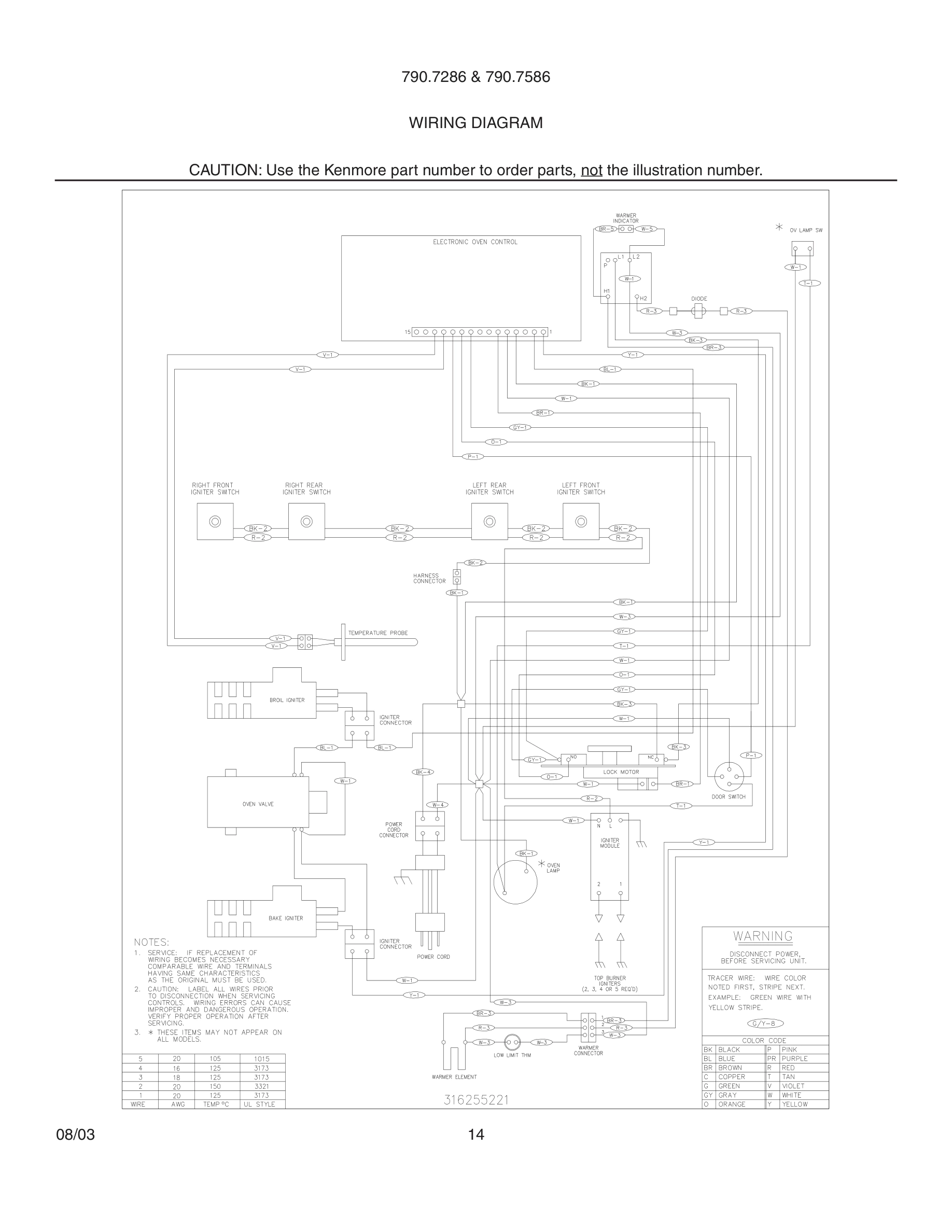 14 - WIRING DIAGRAM