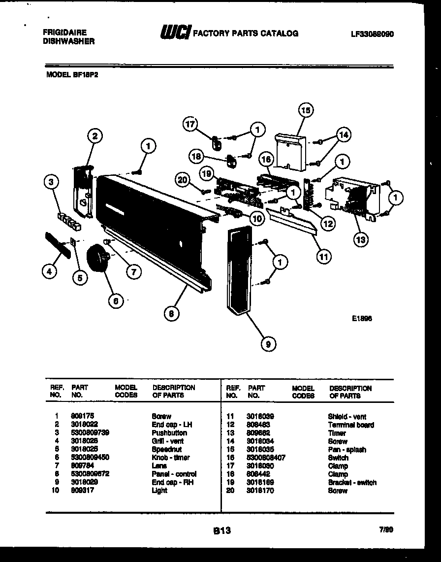 02 - CONSOLE AND CONTROL PARTS