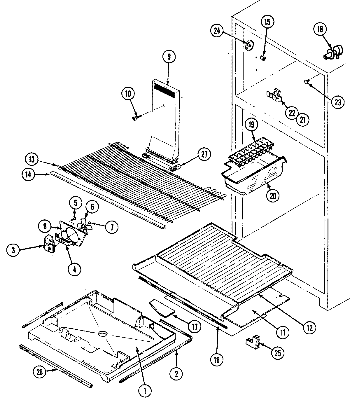 01 - FREEZER COMPARTMENT