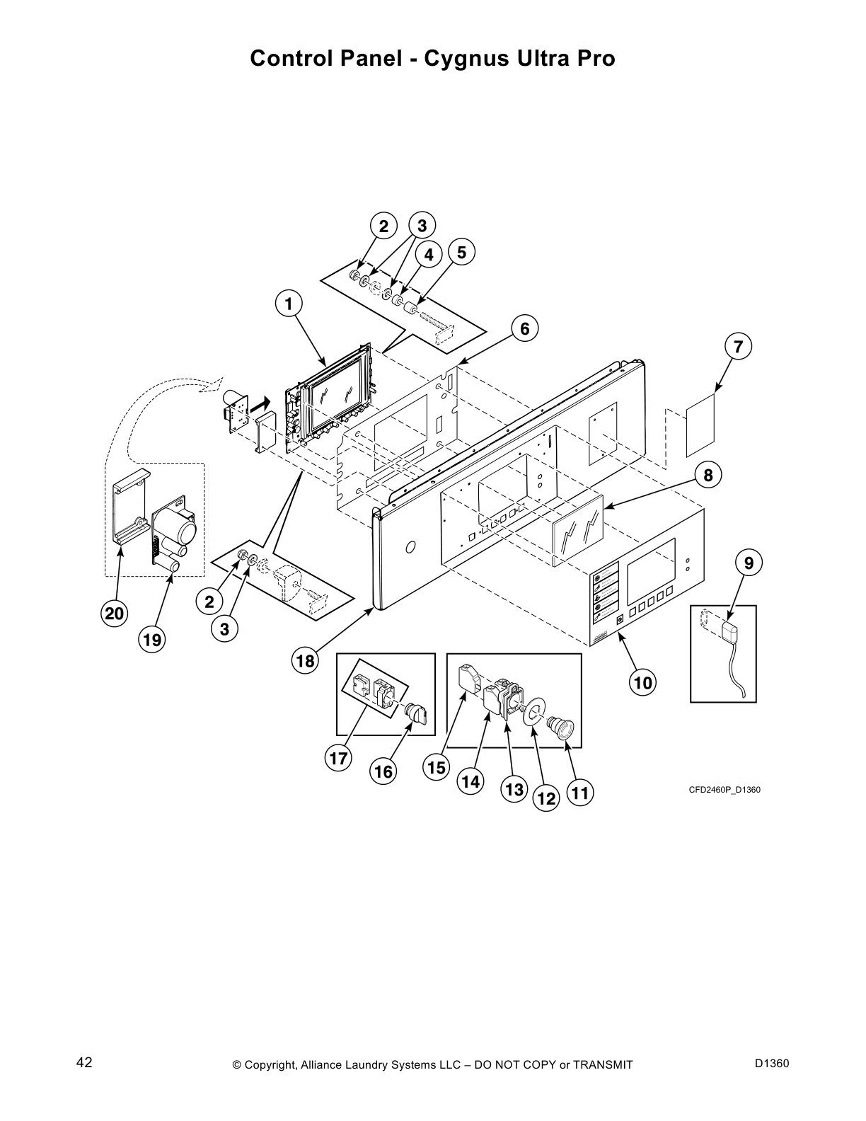 Control Panel - Cygnus Ultra Pro