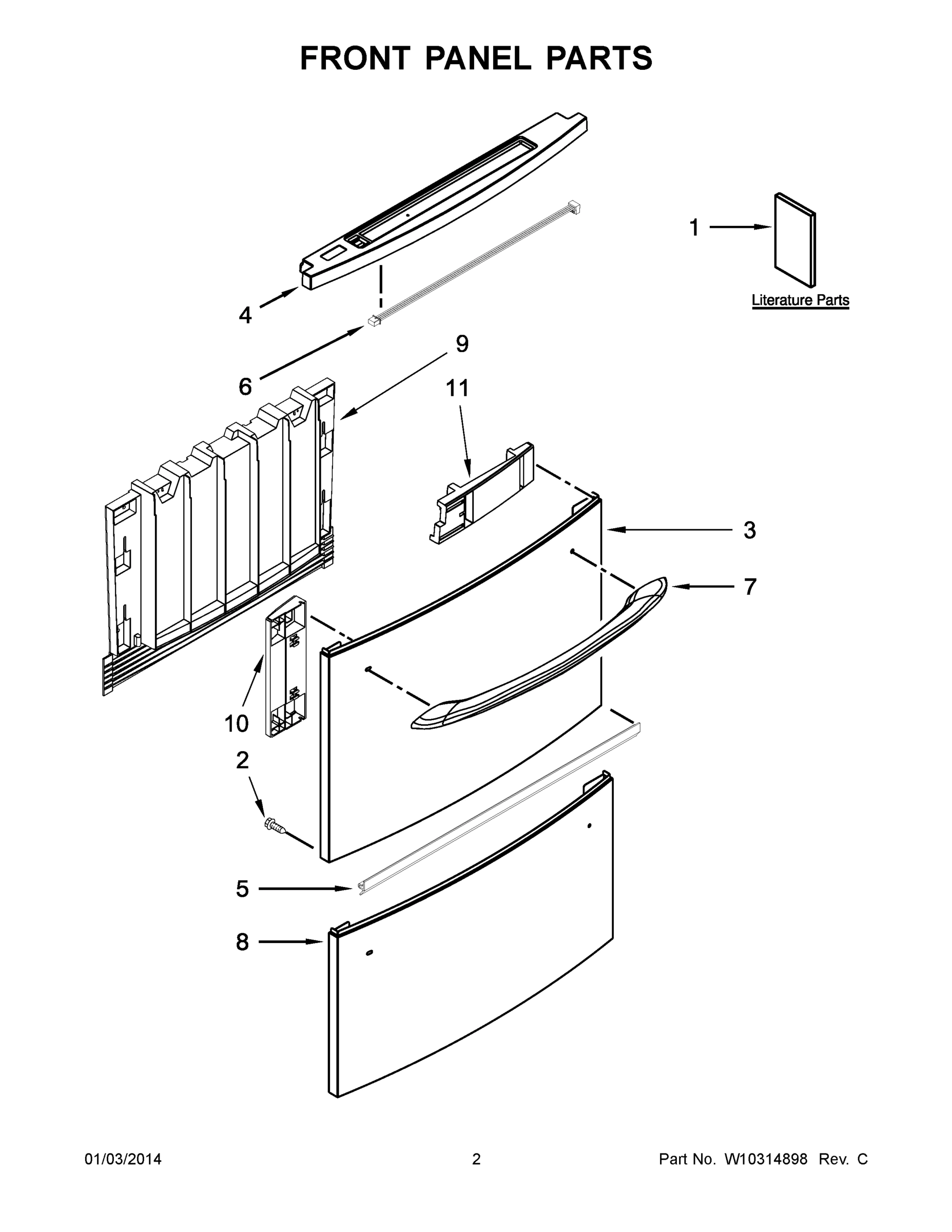 02 - FRONT PANEL PARTS