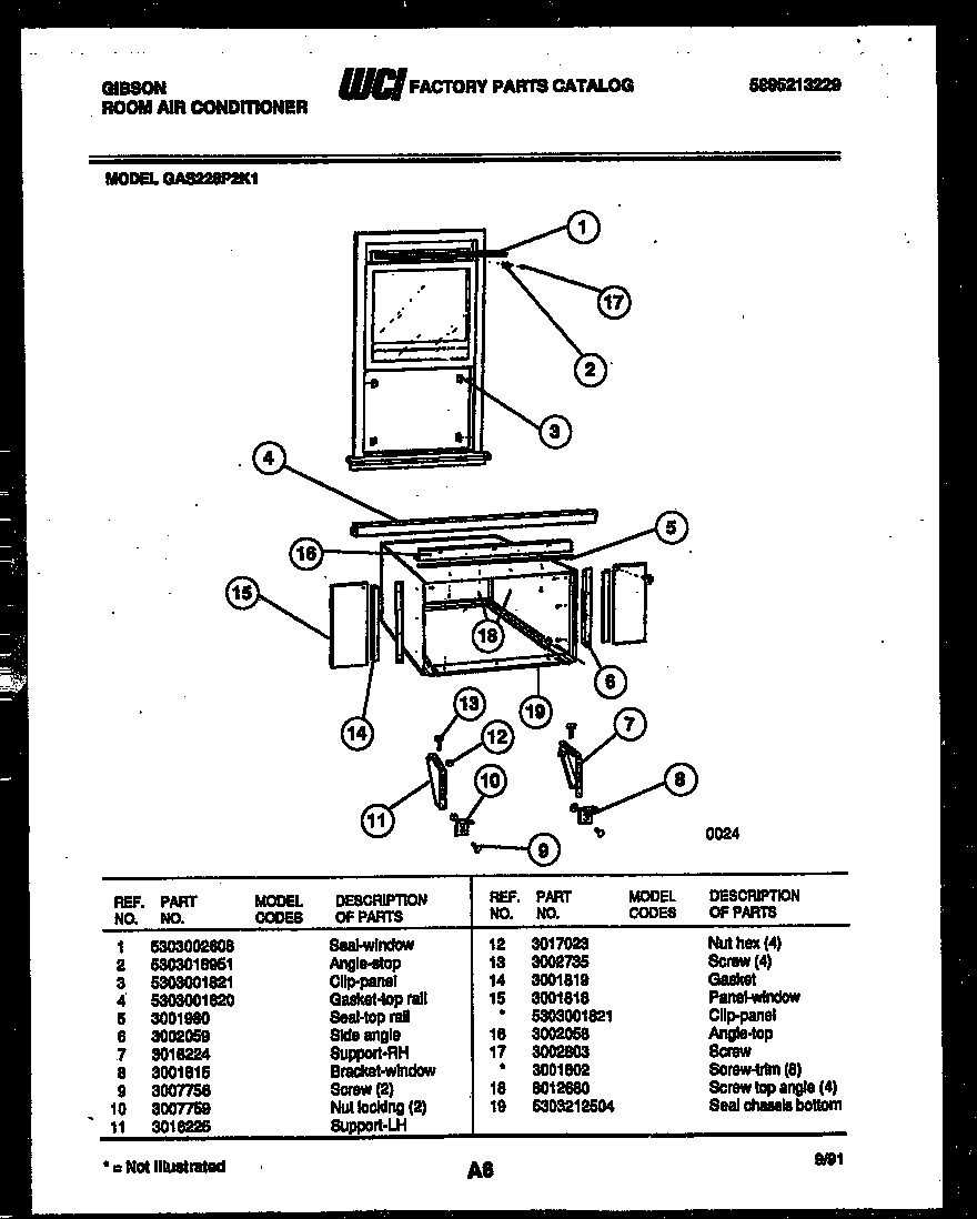 06 - CABINET AND INSTALLATION PARTS