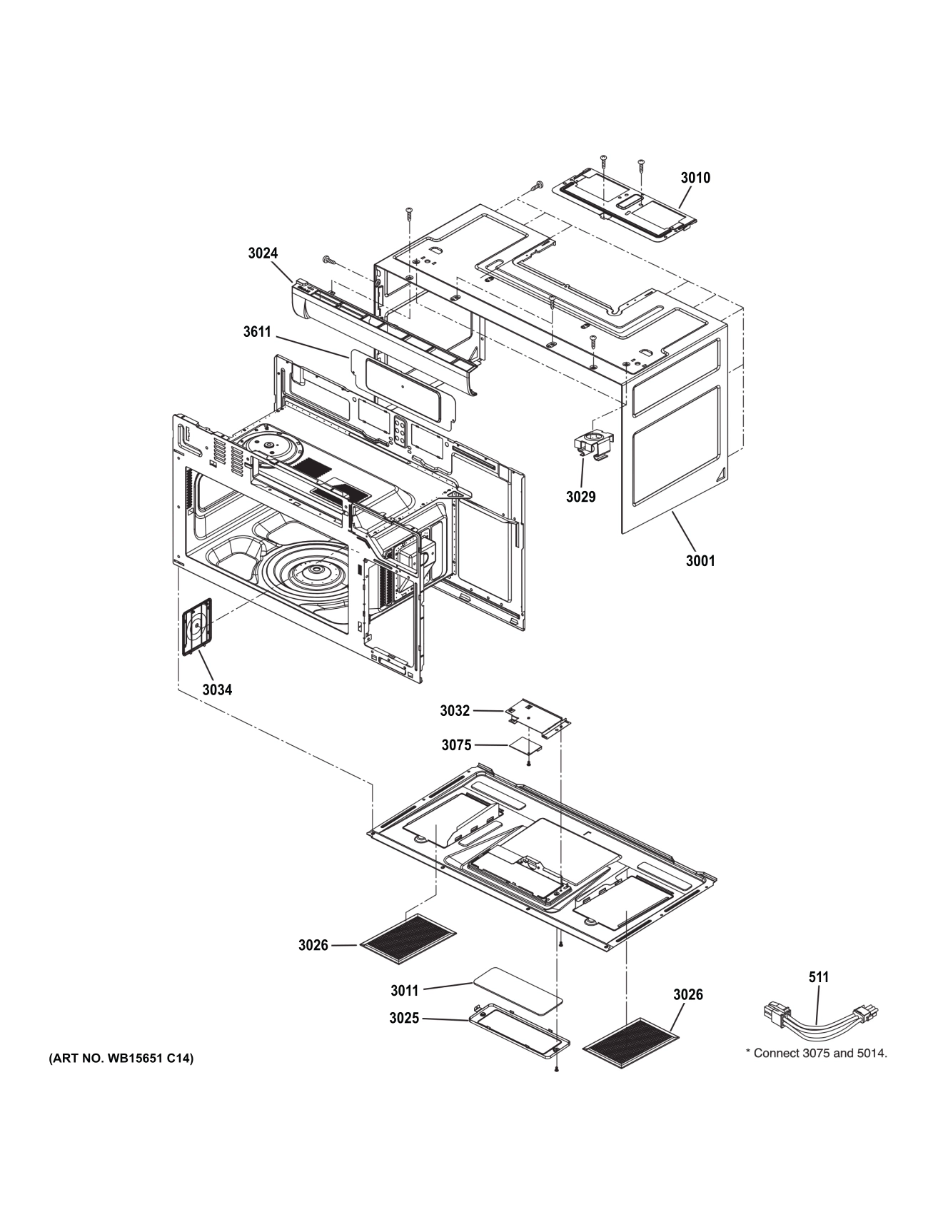 OVEN CAVITY PARTS