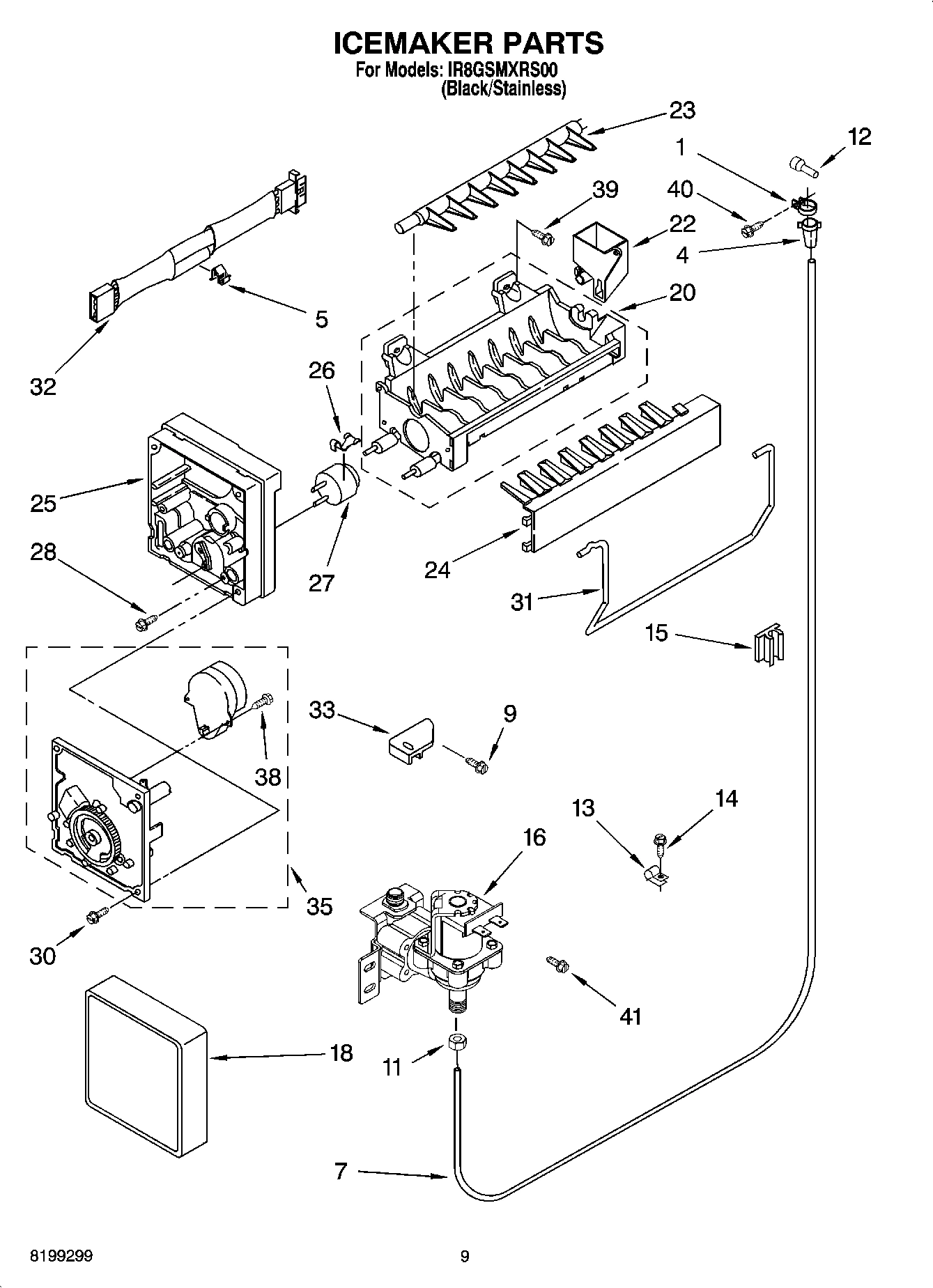 05 - ICEMAKER PARTS