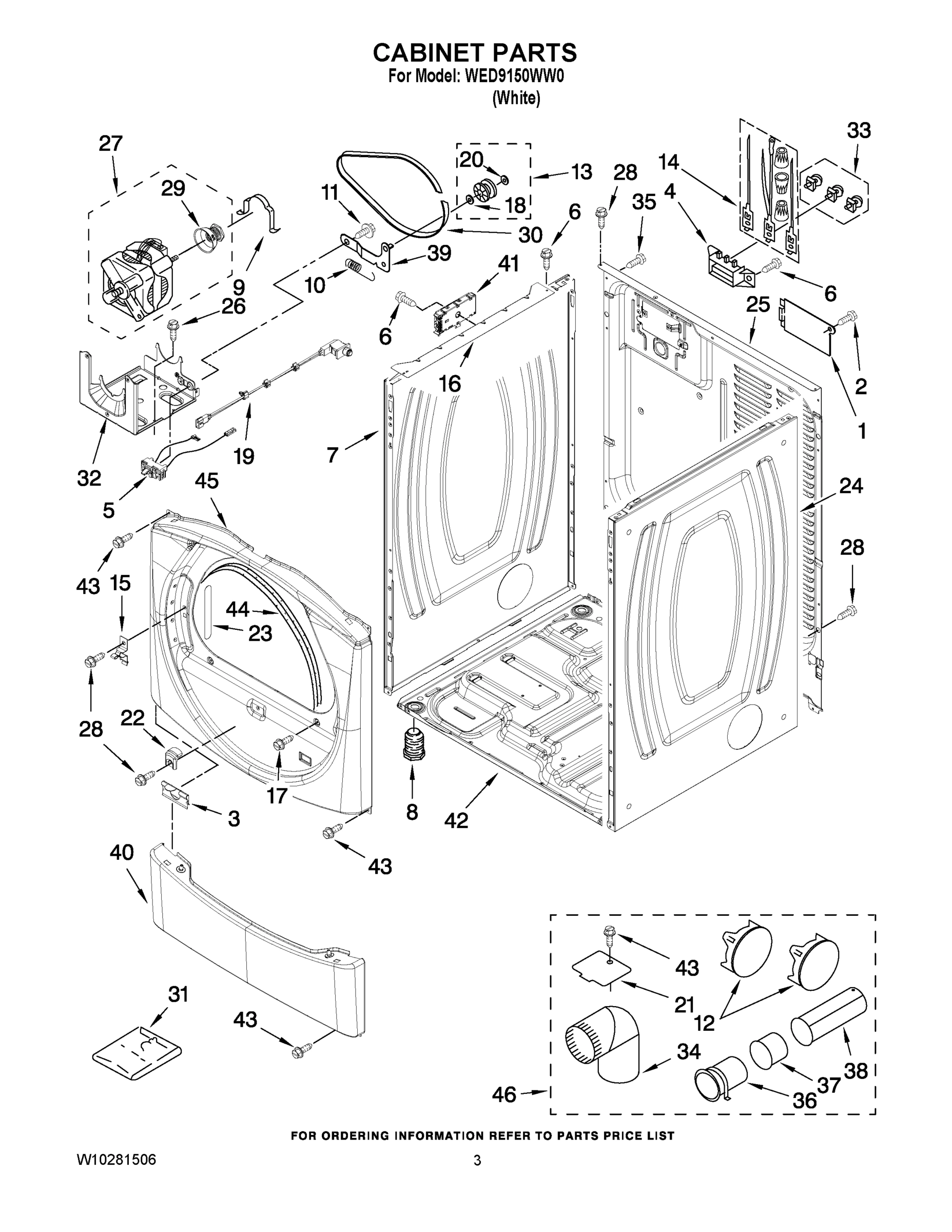 02 - CABINET PARTS