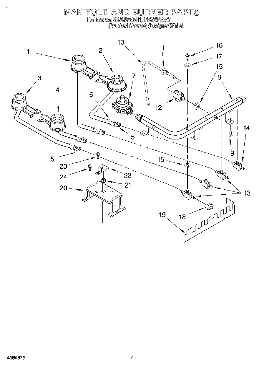 04 - MANIFOLD AND BURNER