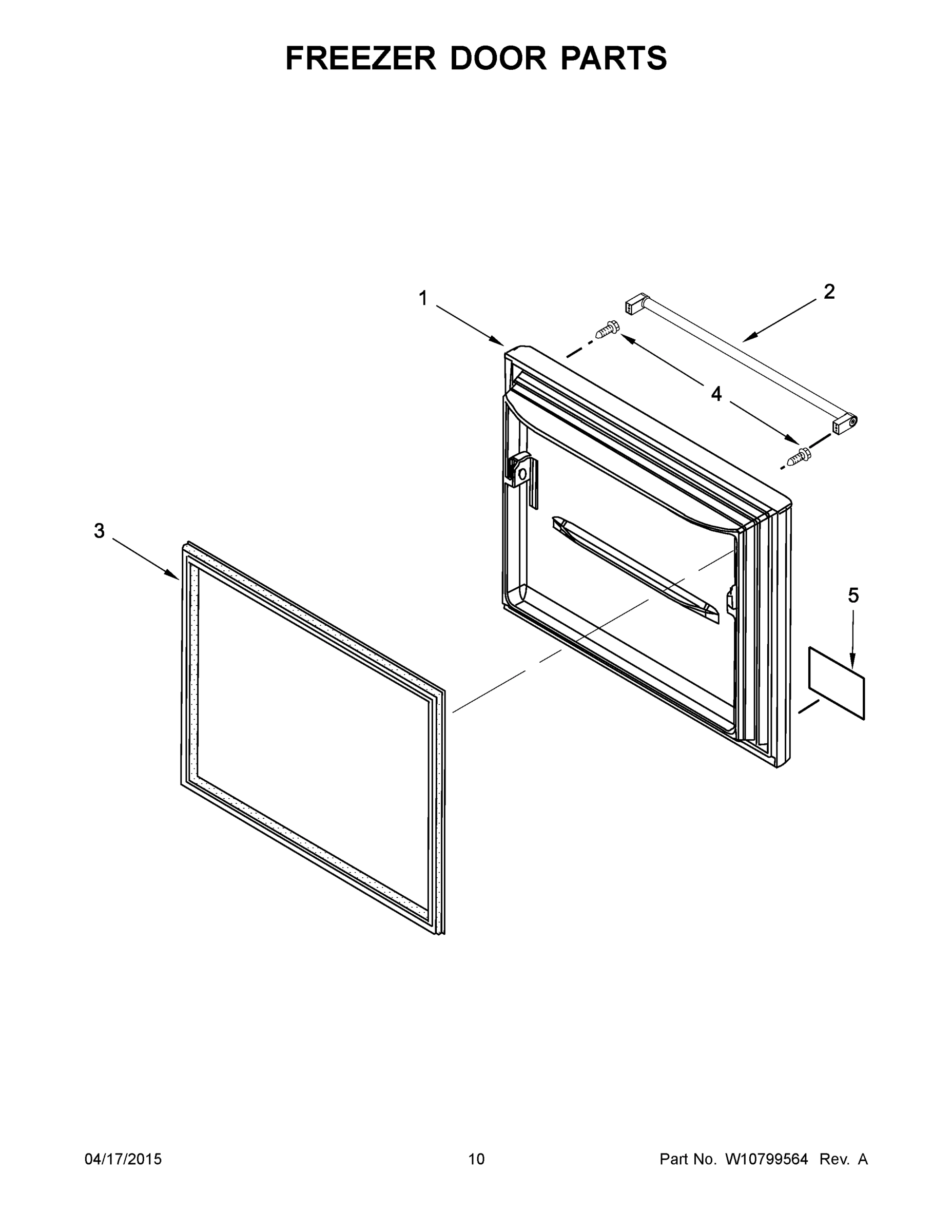 06 - FREEZER DOOR PARTS