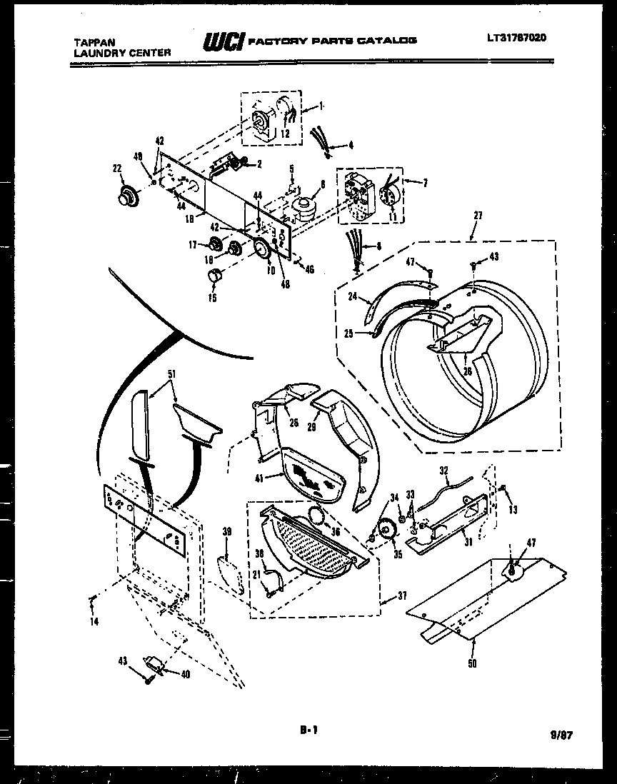 03 - CONSOLE, CONTROLS AND DRUM
