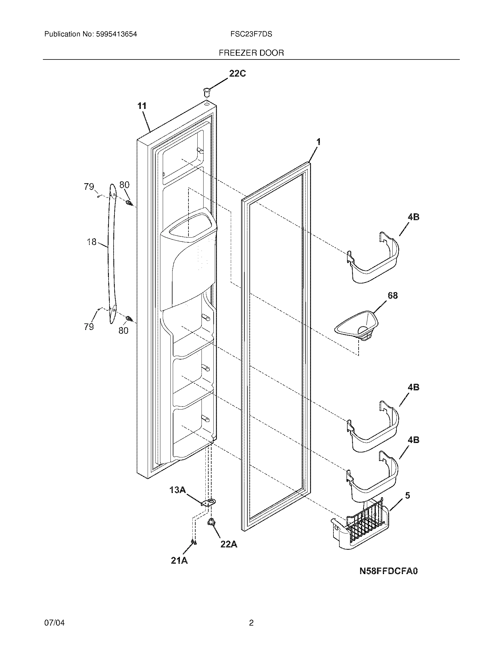 03 - FREEZER DOOR