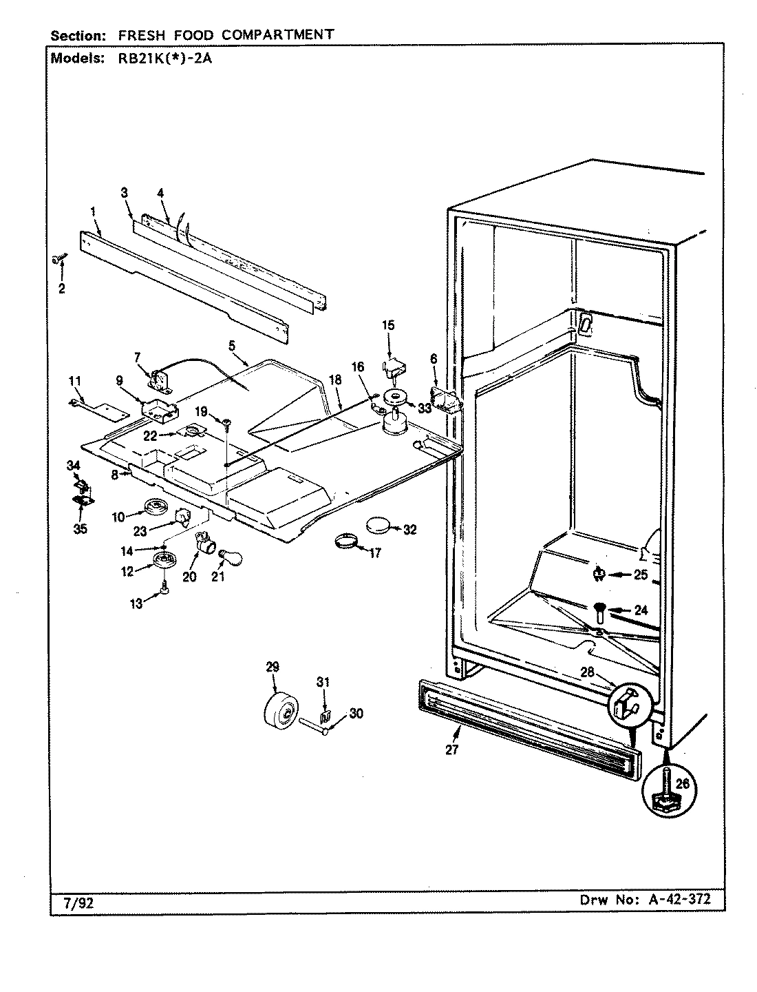 03 - FRESH FOOD COMPARTMENT
