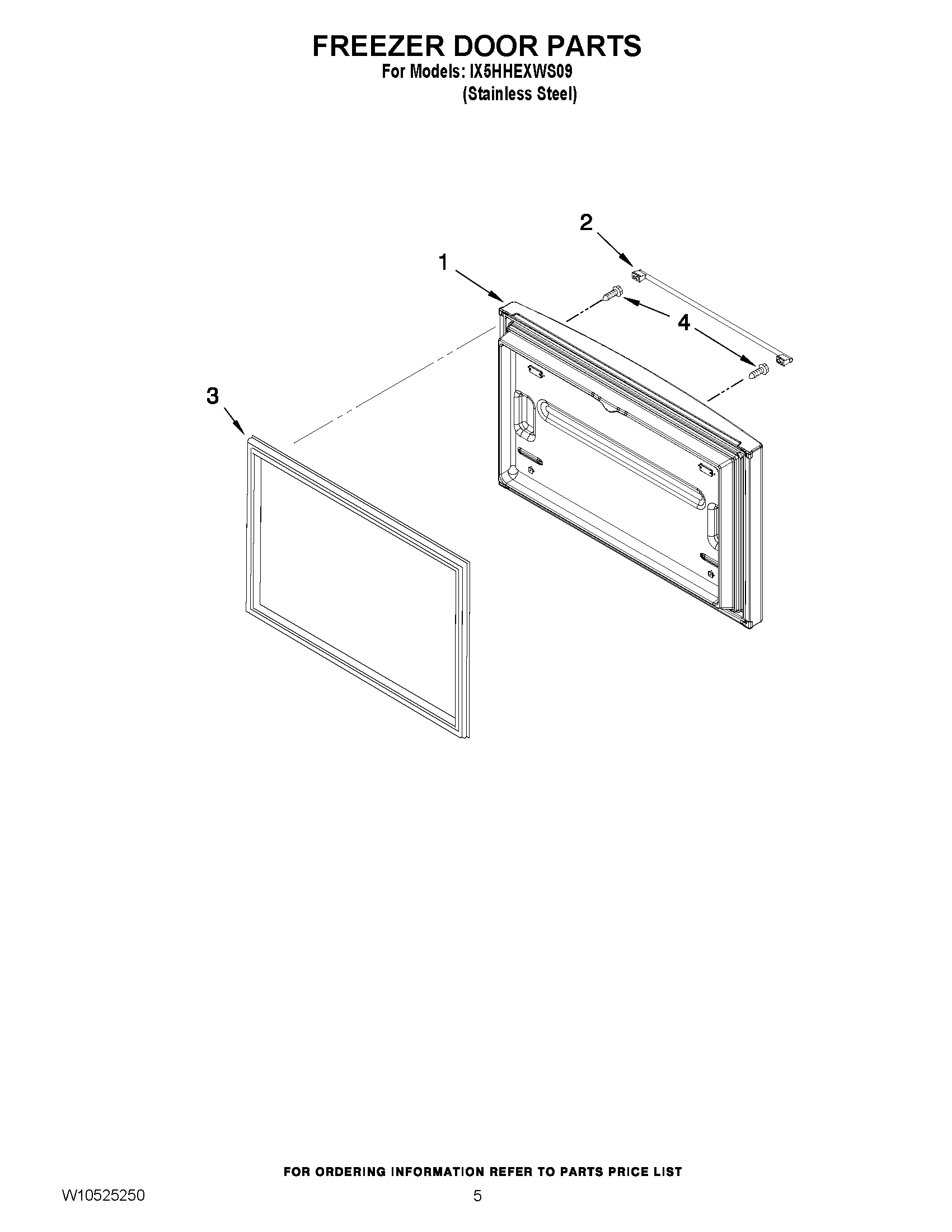 03 - FREEZER DOOR PARTS
