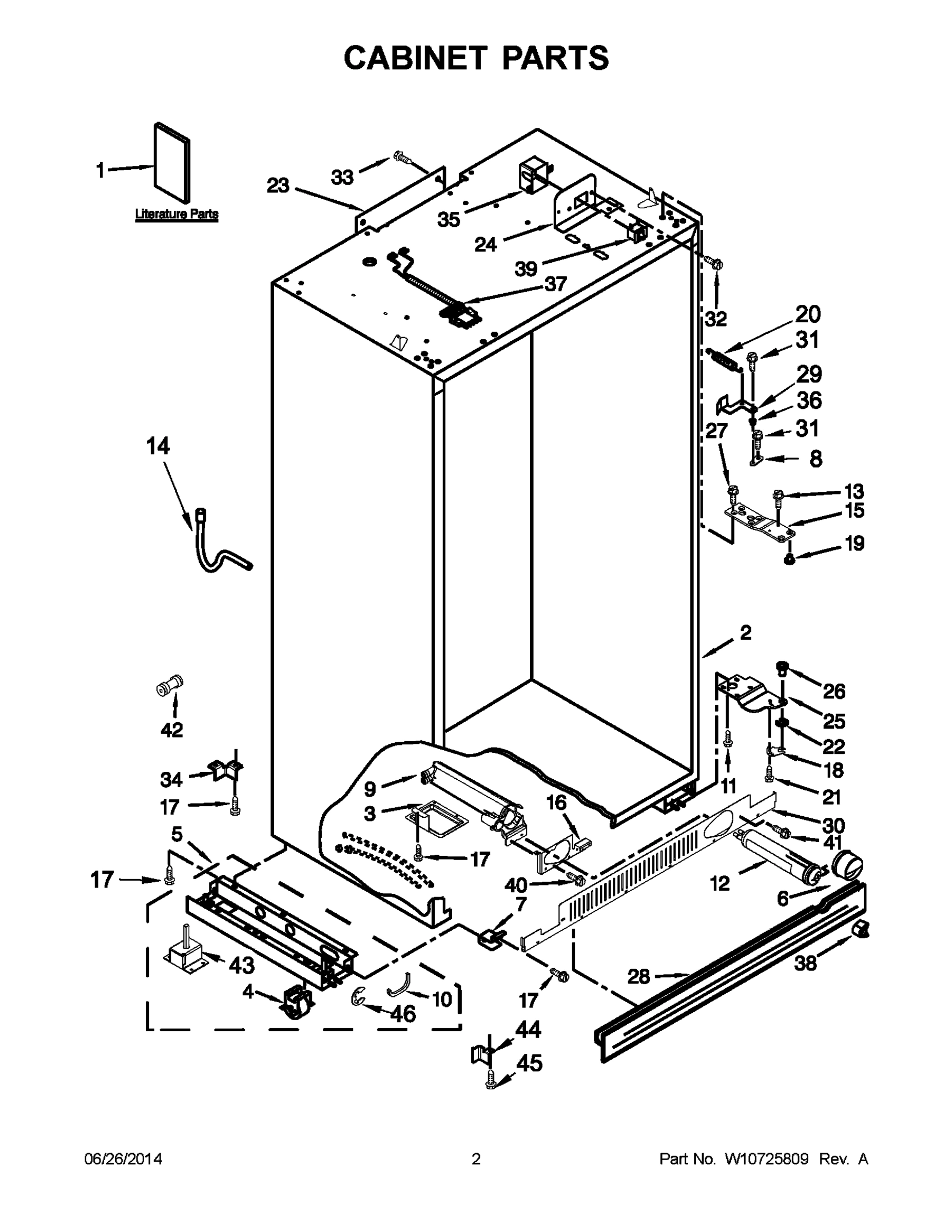 02 - CABINET PARTS