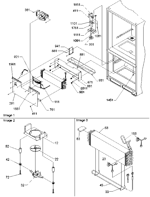 05 - Evaporator & Freezer Control Assy