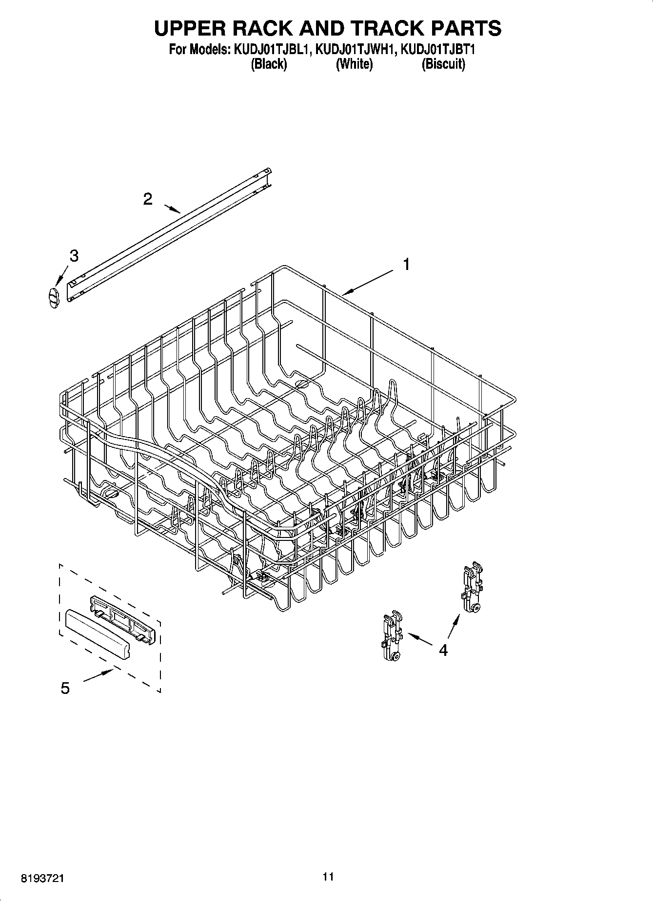 09 - UPPER RACK AND TRACK PARTS