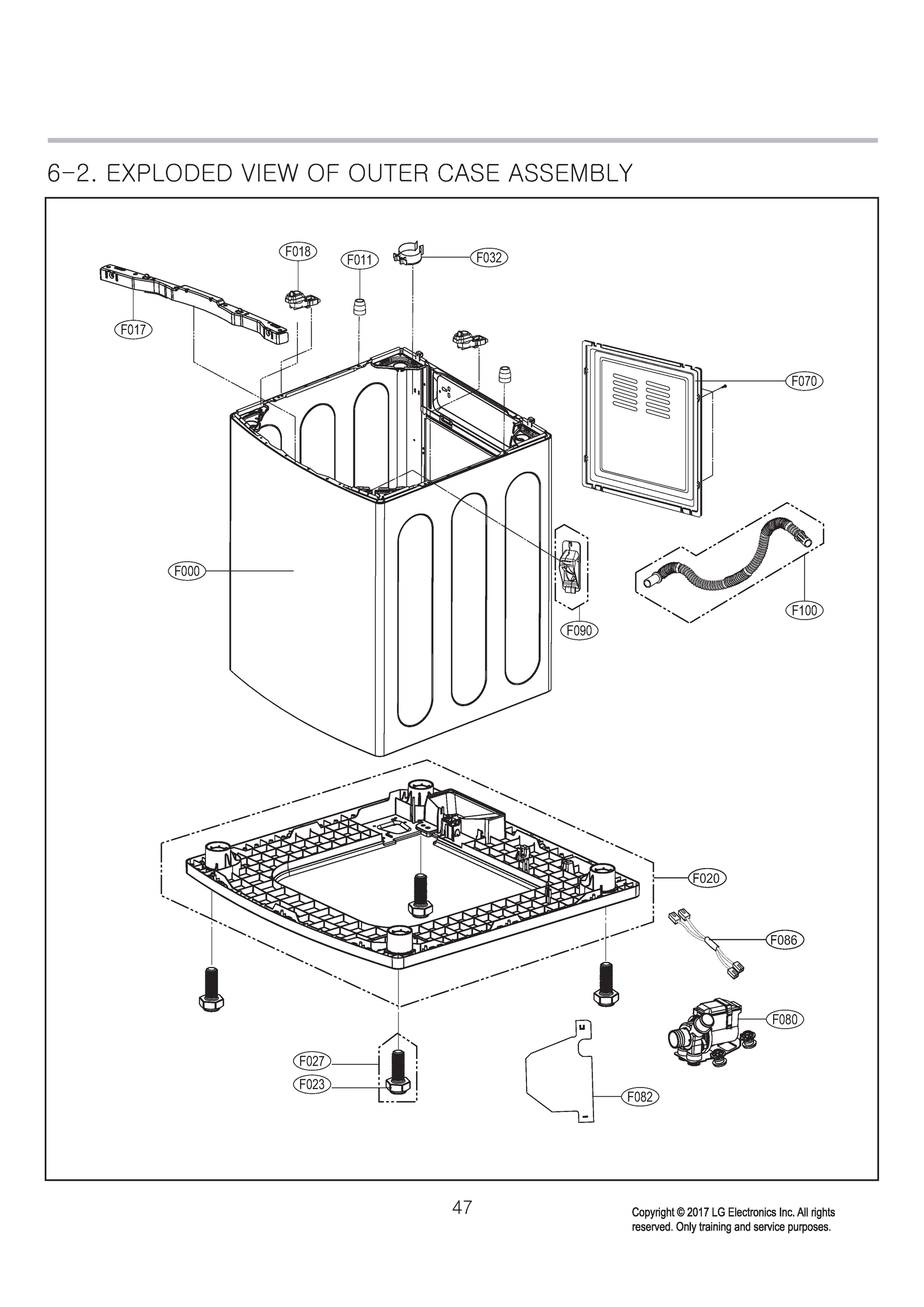 OUTER CASE ASSEMBLY