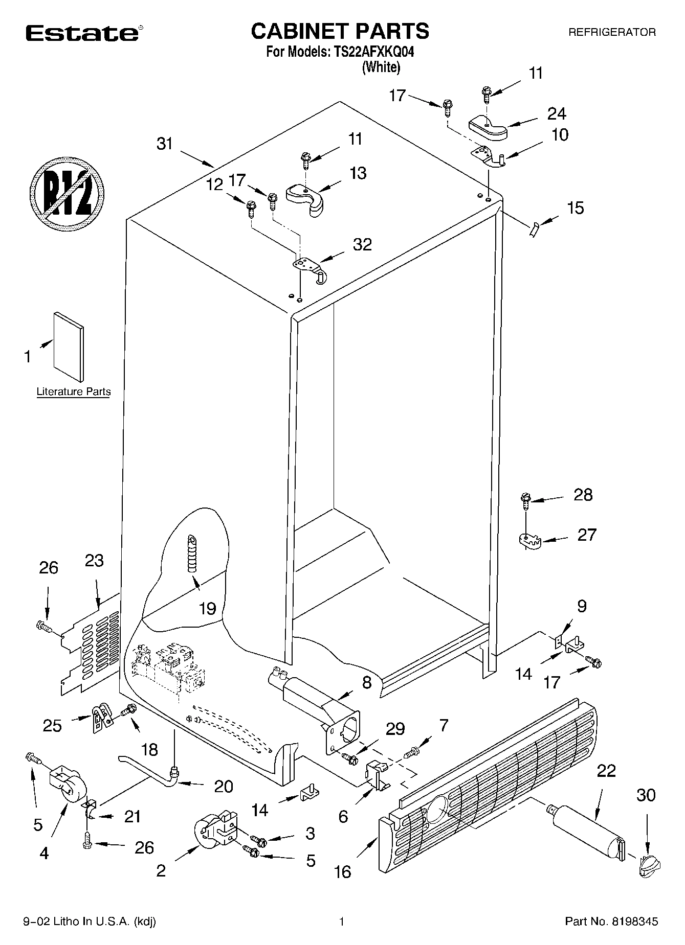 01 - CABINET, LITERATURE