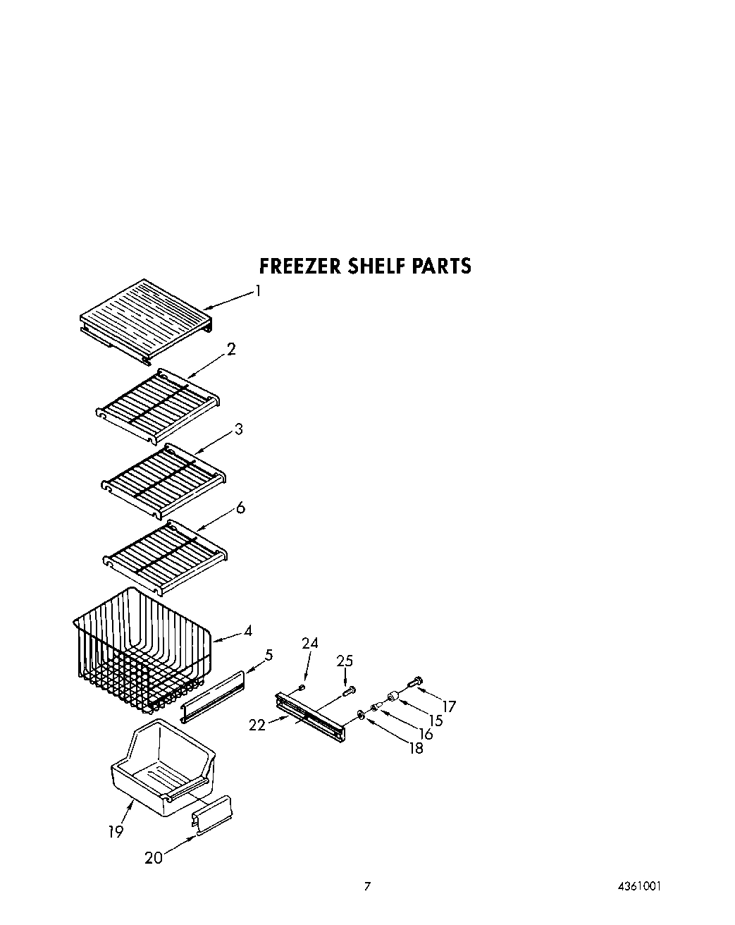 06 - FREEZER SHELF