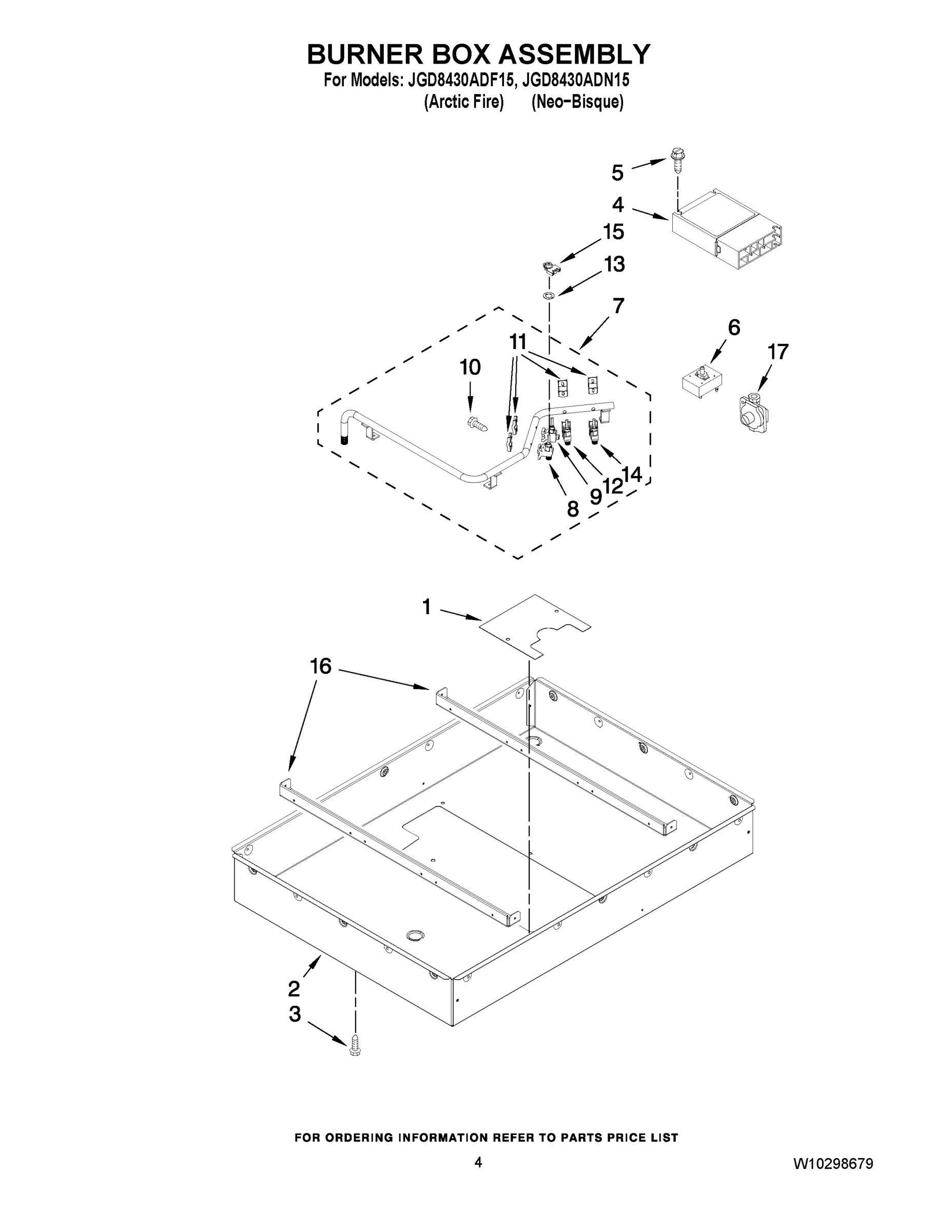 03 - BURNER BOX ASSEMBLY