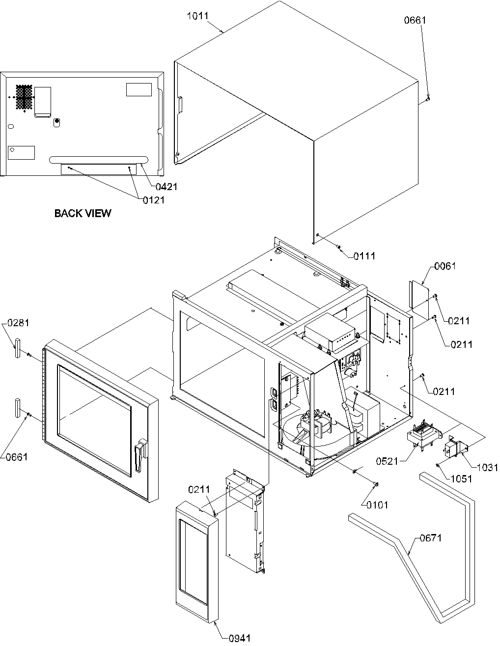 04 - Transformer/Outer Cabinet Assy