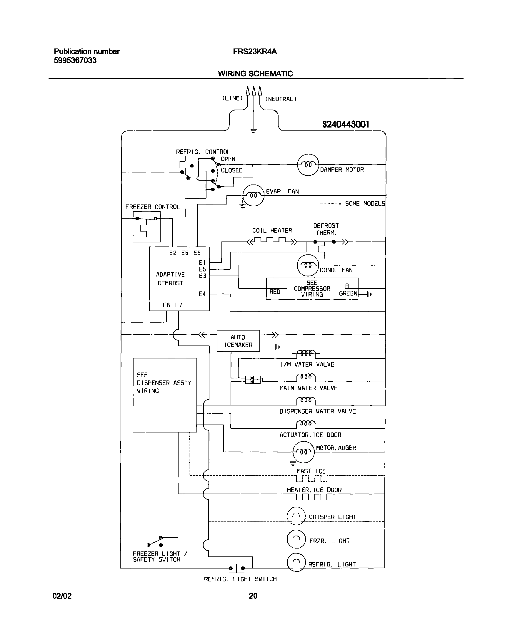 20 - WIRING SCHEMATIC