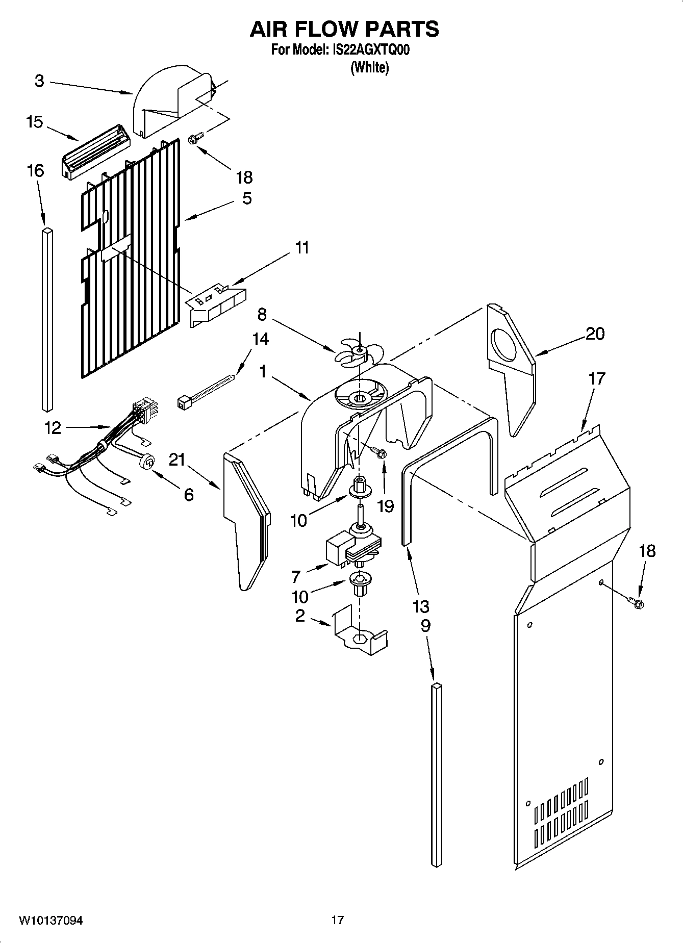 10 - AIR FLOW PARTS