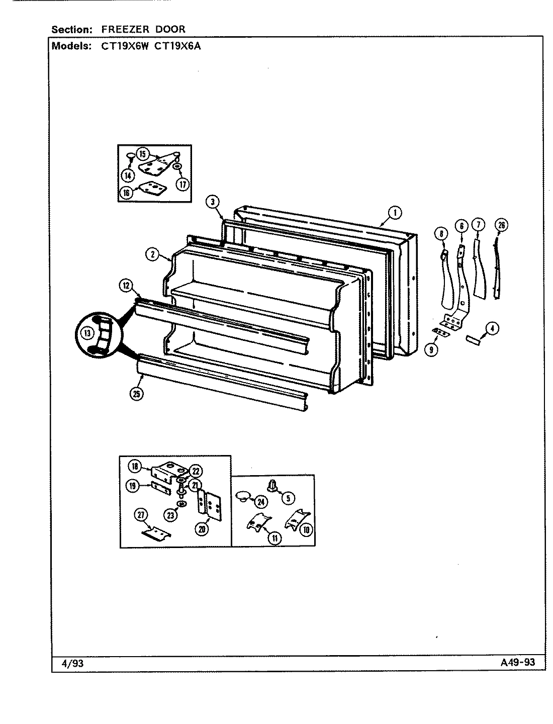 02 - FREEZER DOOR