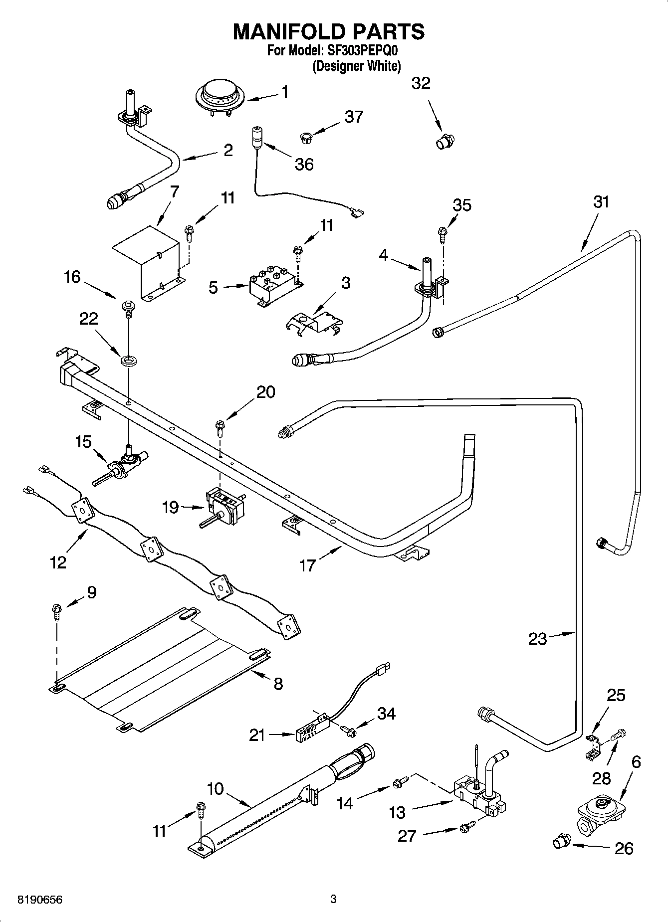 03 - MANIFOLD PARTS
