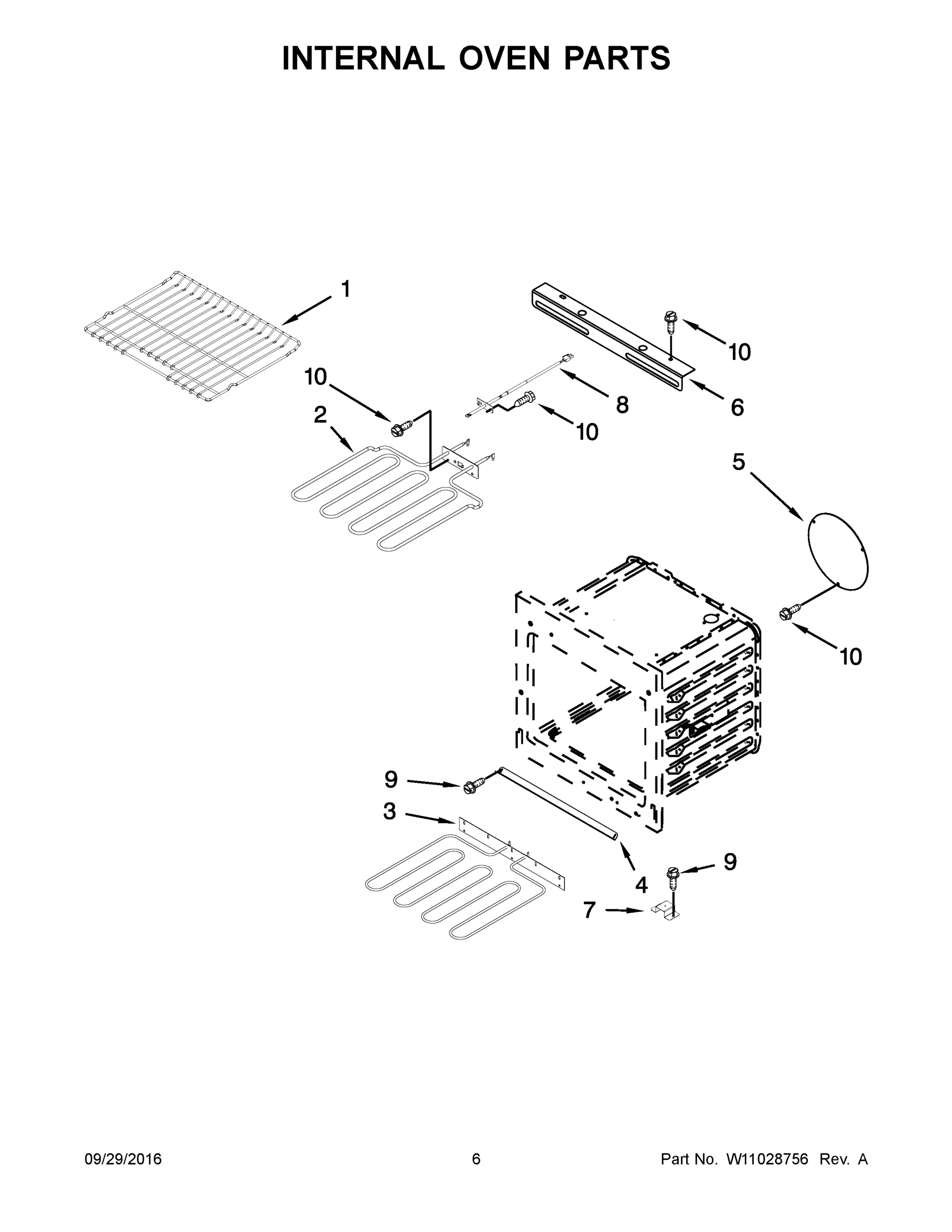 04 - INTERNAL OVEN PARTS