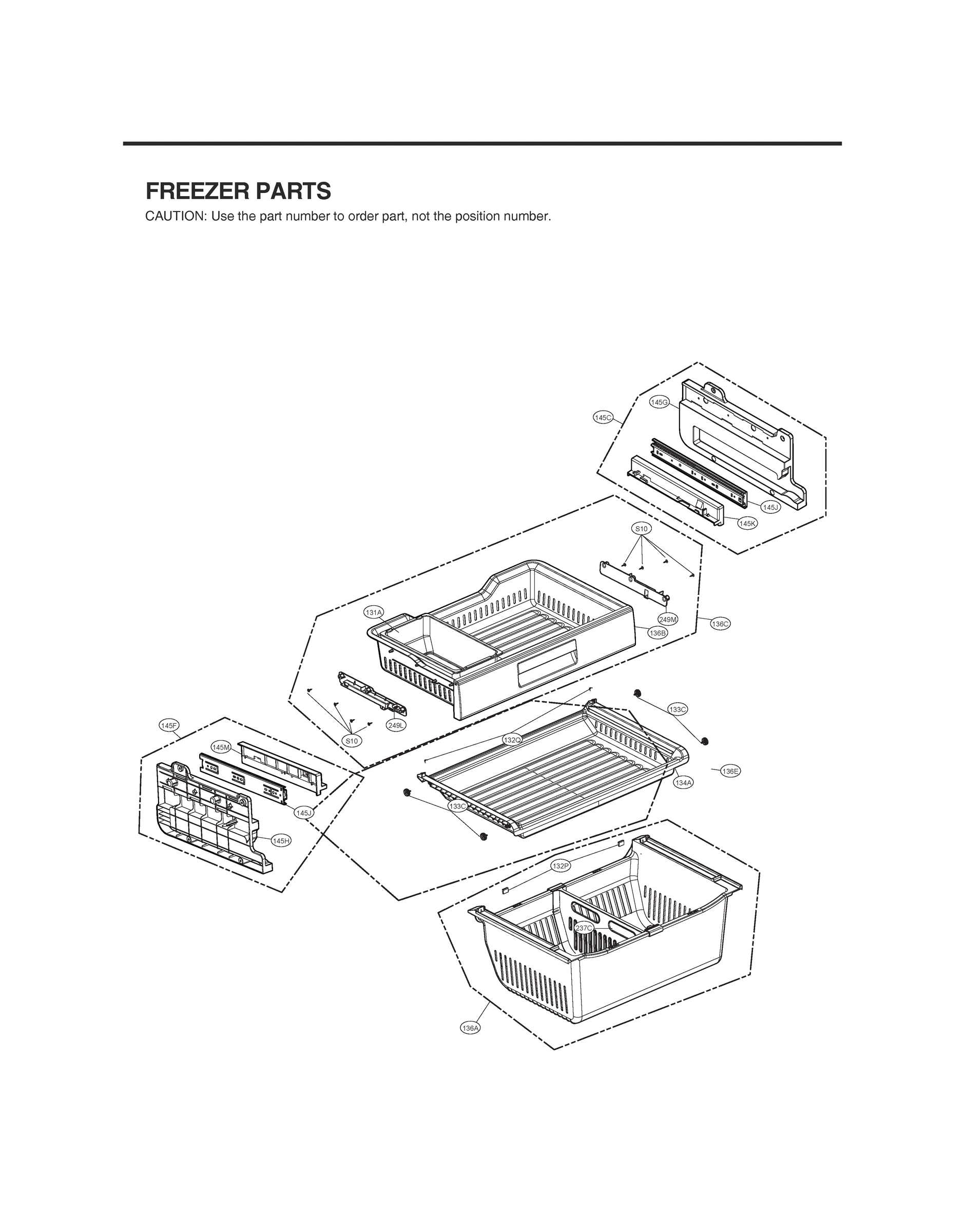 FREEZER PARTS