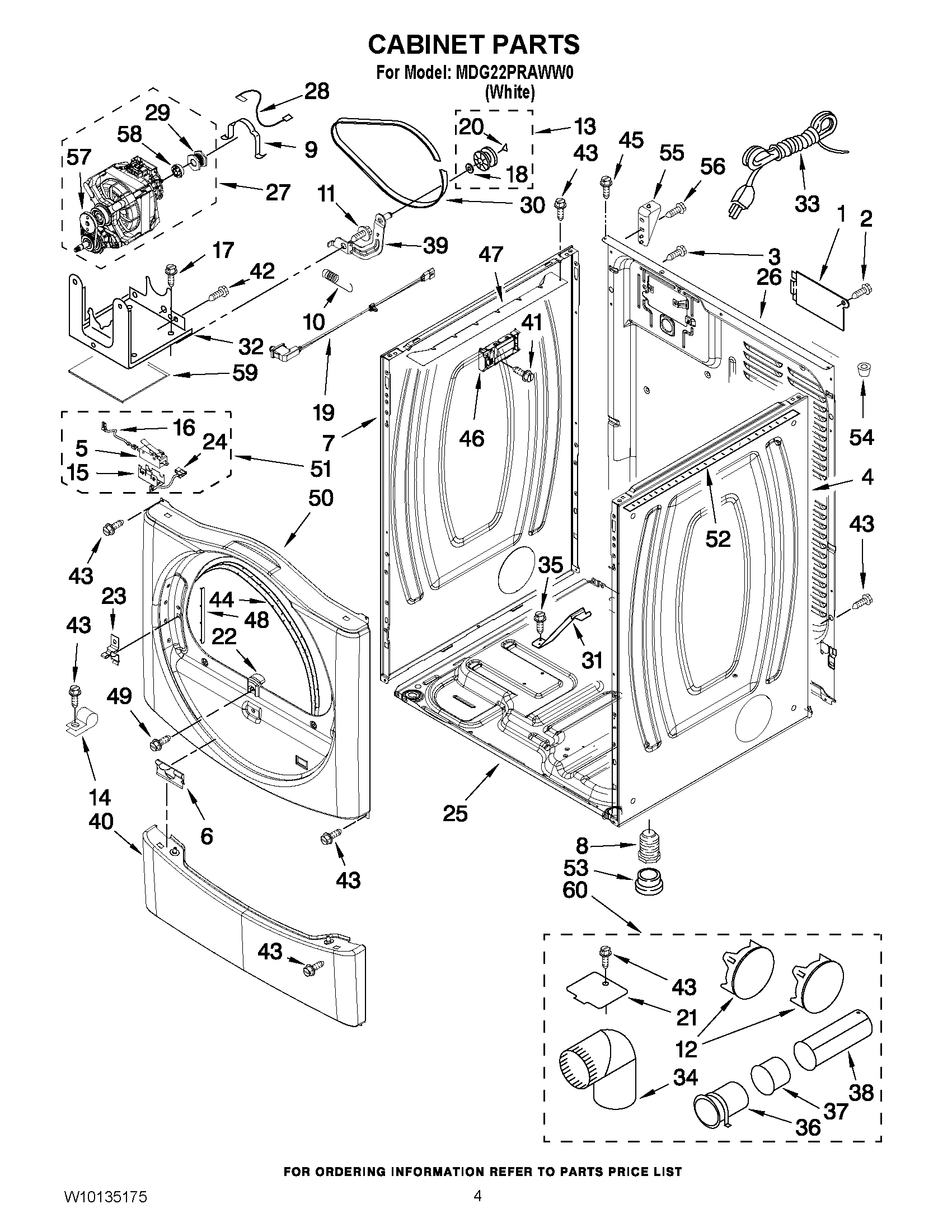 02 - CABINET PARTS