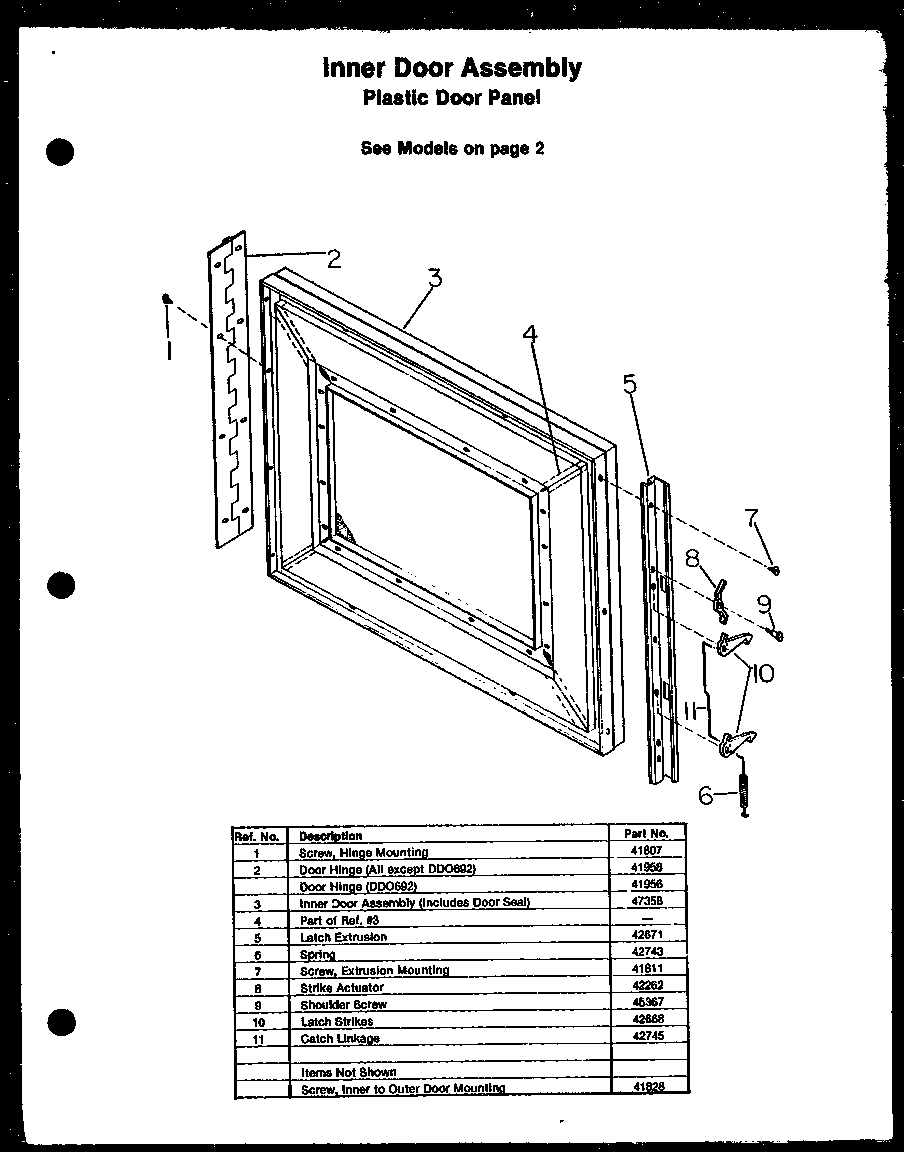 01 - INNER DOOR ASSY