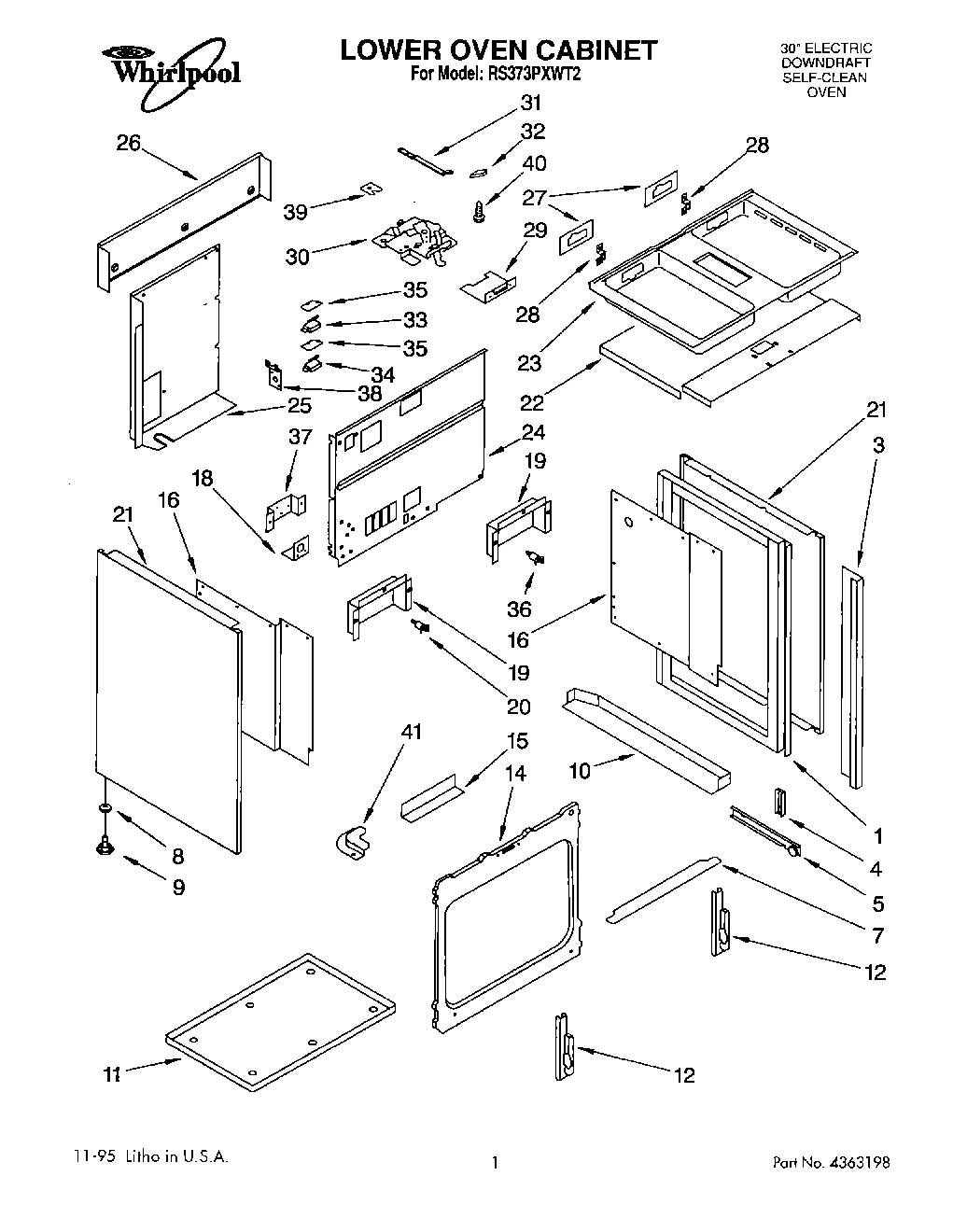 01 - LOWER OVEN