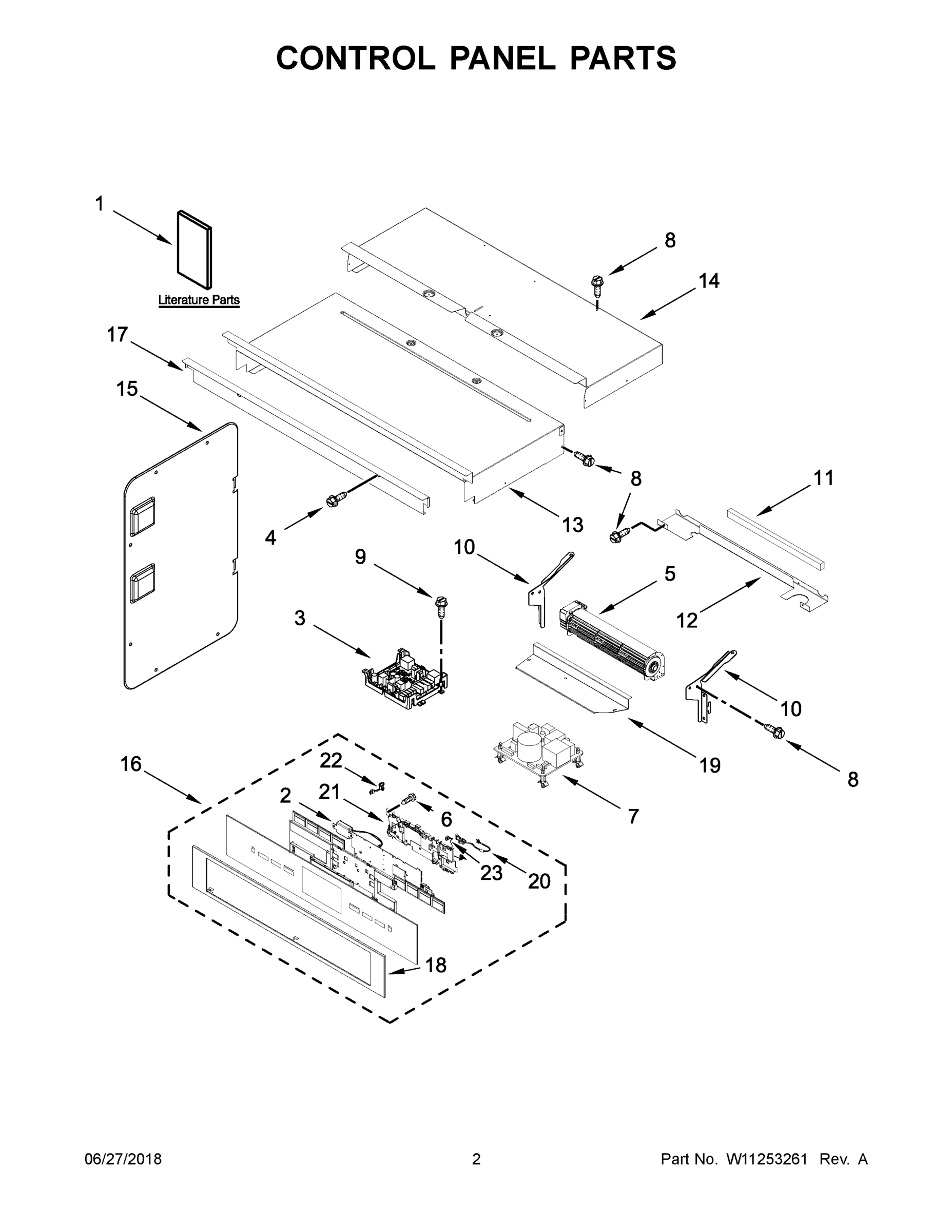 02 - CONTROL PANEL PARTS