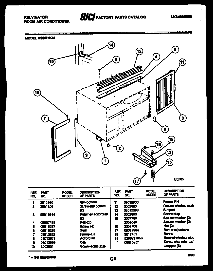 06 - CABINET AND INSTALLATION PARTS