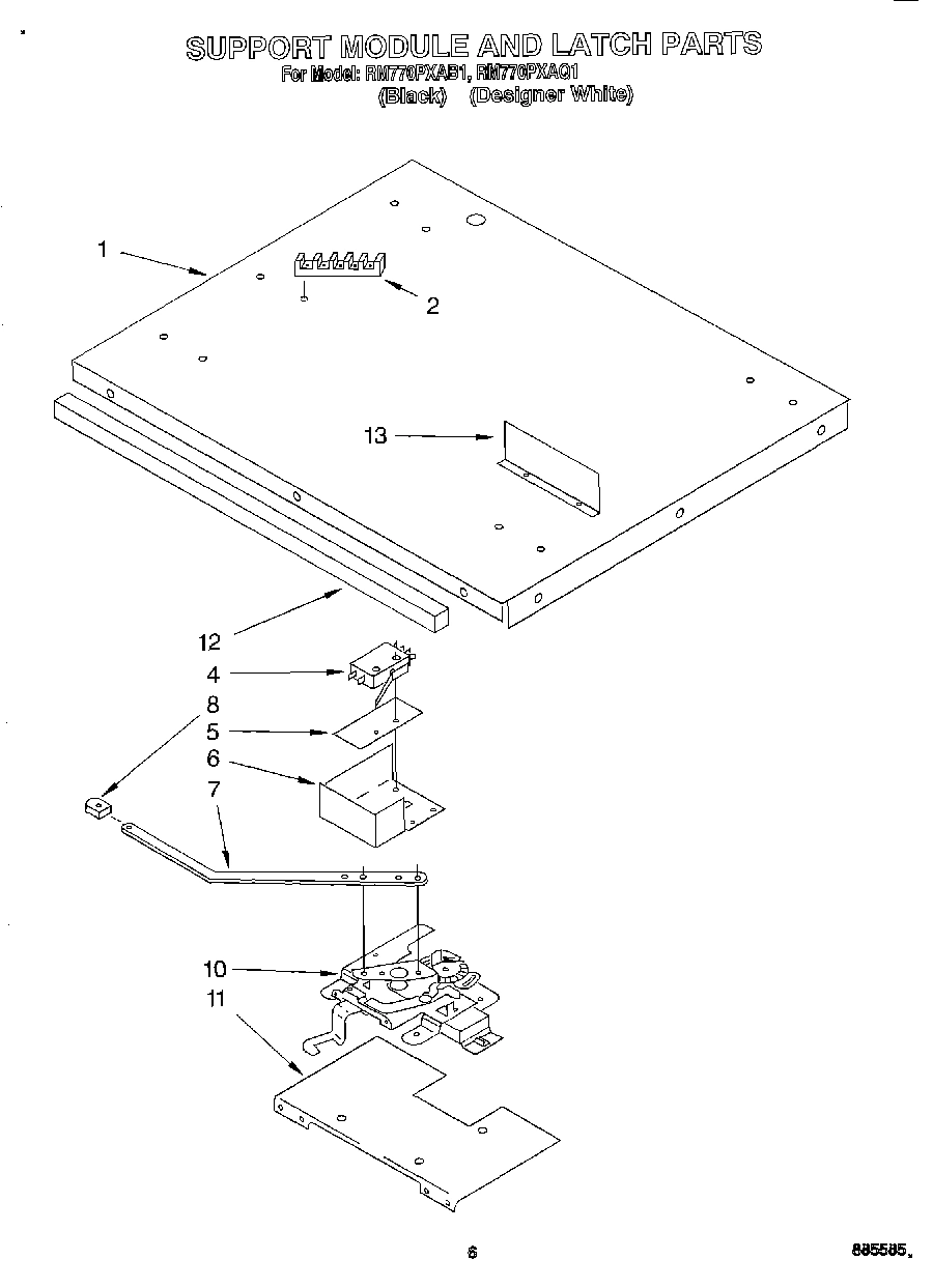 04 - SUPPORT MODULE AND LATCH