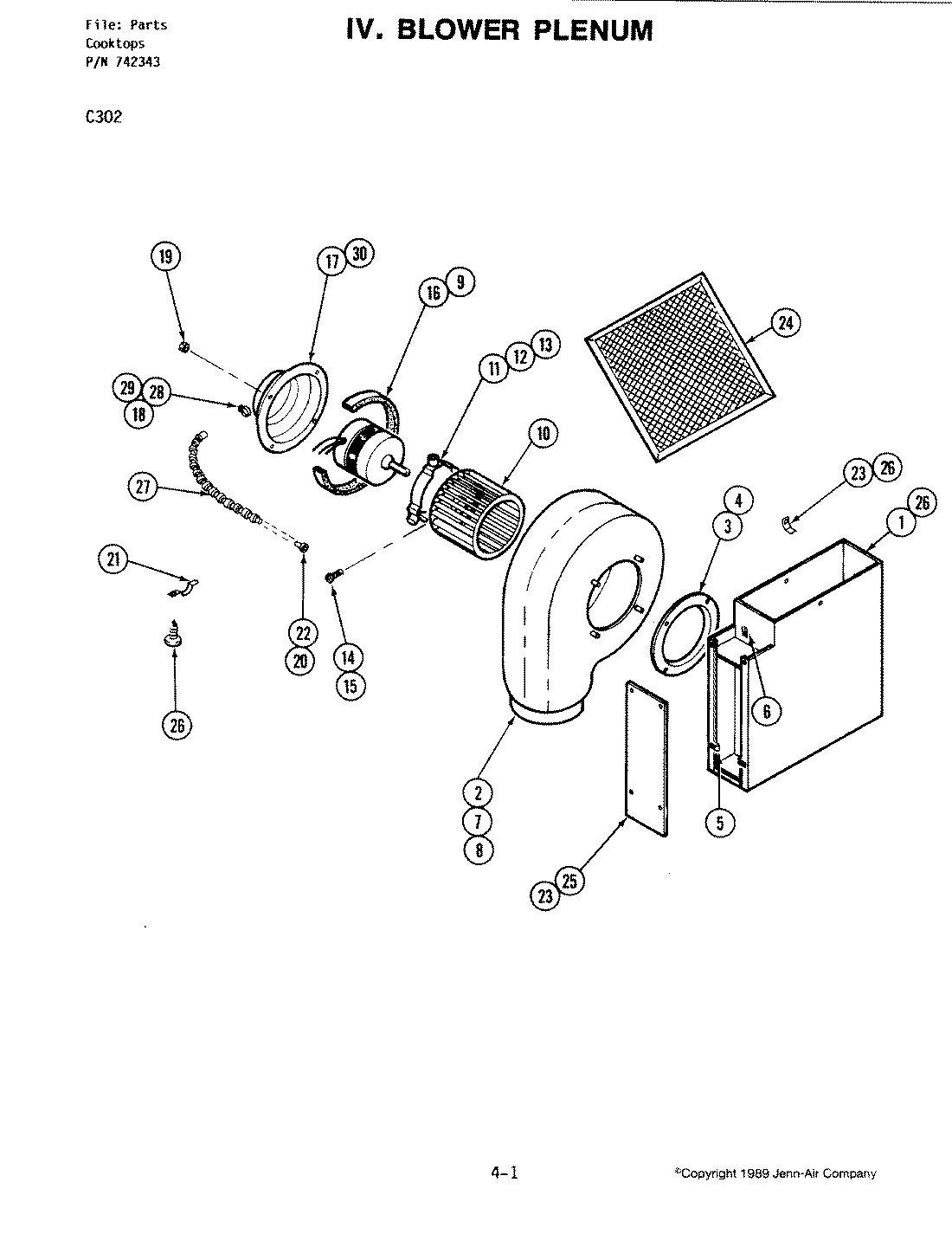 01 - BLOWER PLENUM