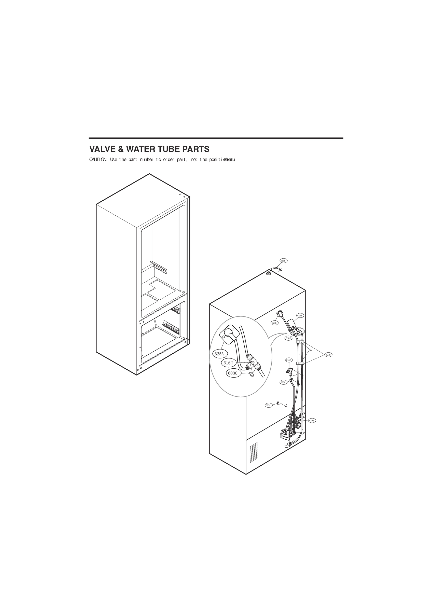 VALVE & WATER TUBE PARTS