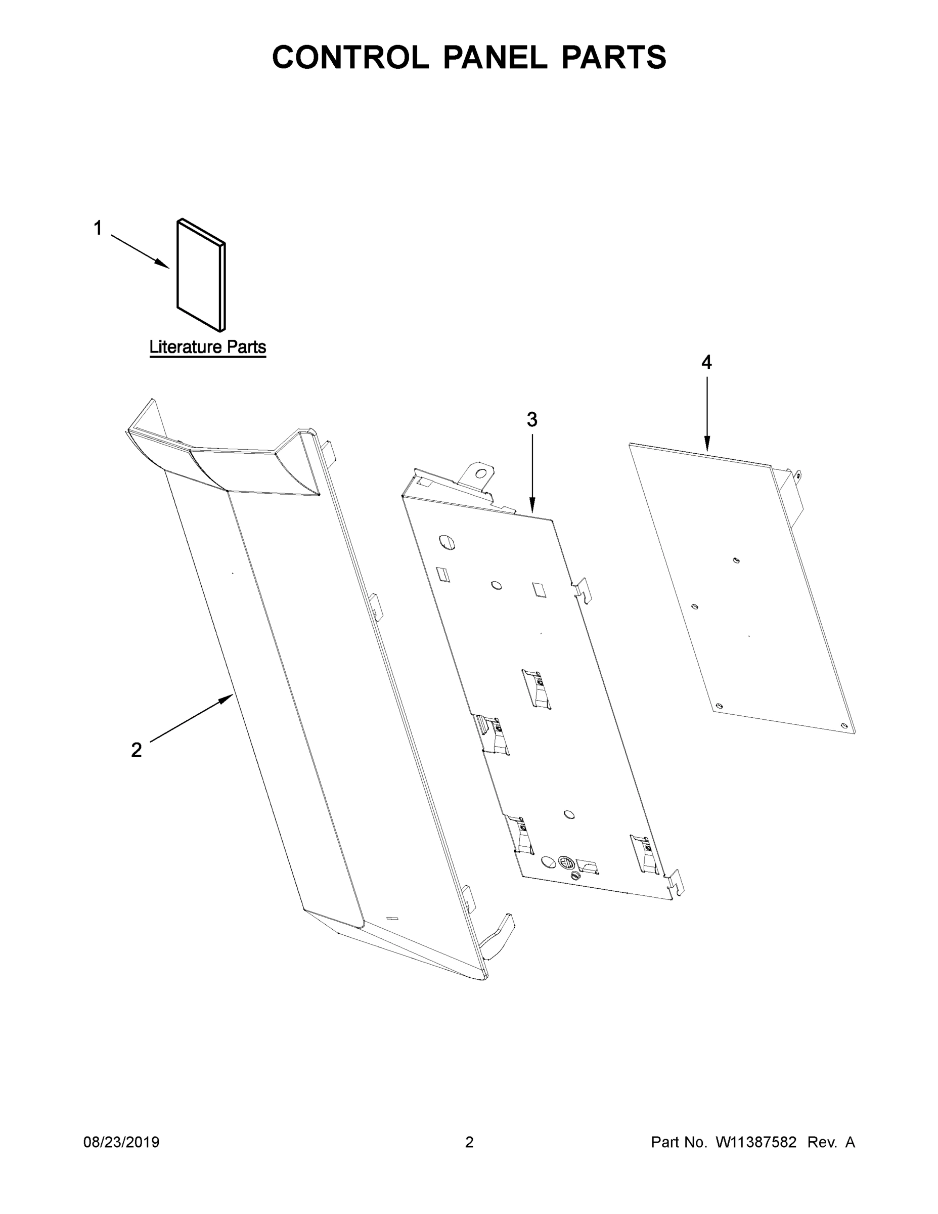 02 - CONTROL PANEL PARTS