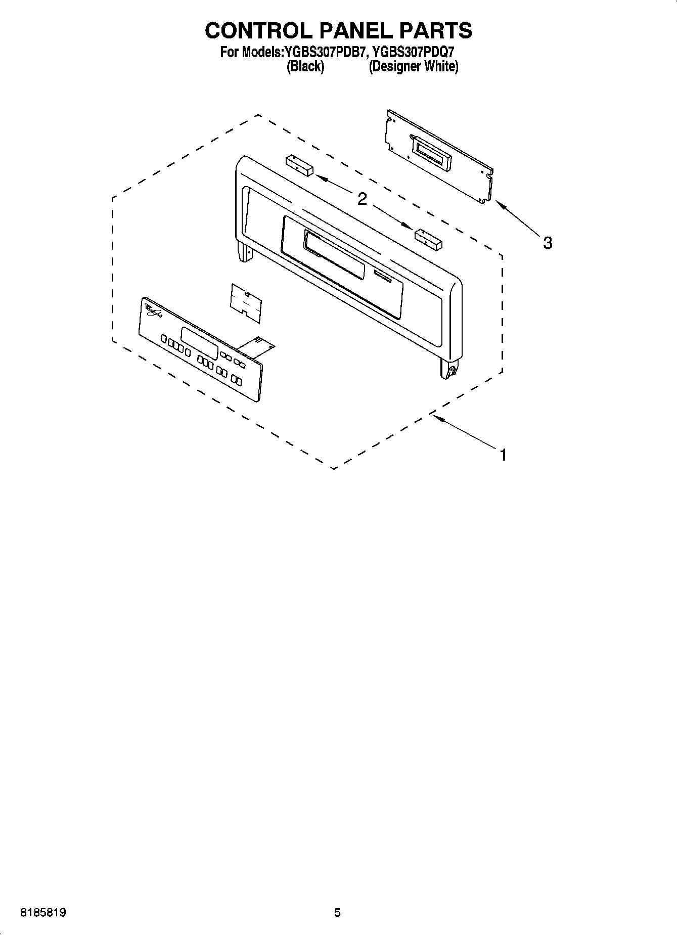 04 - CONTROL PANEL PARTS