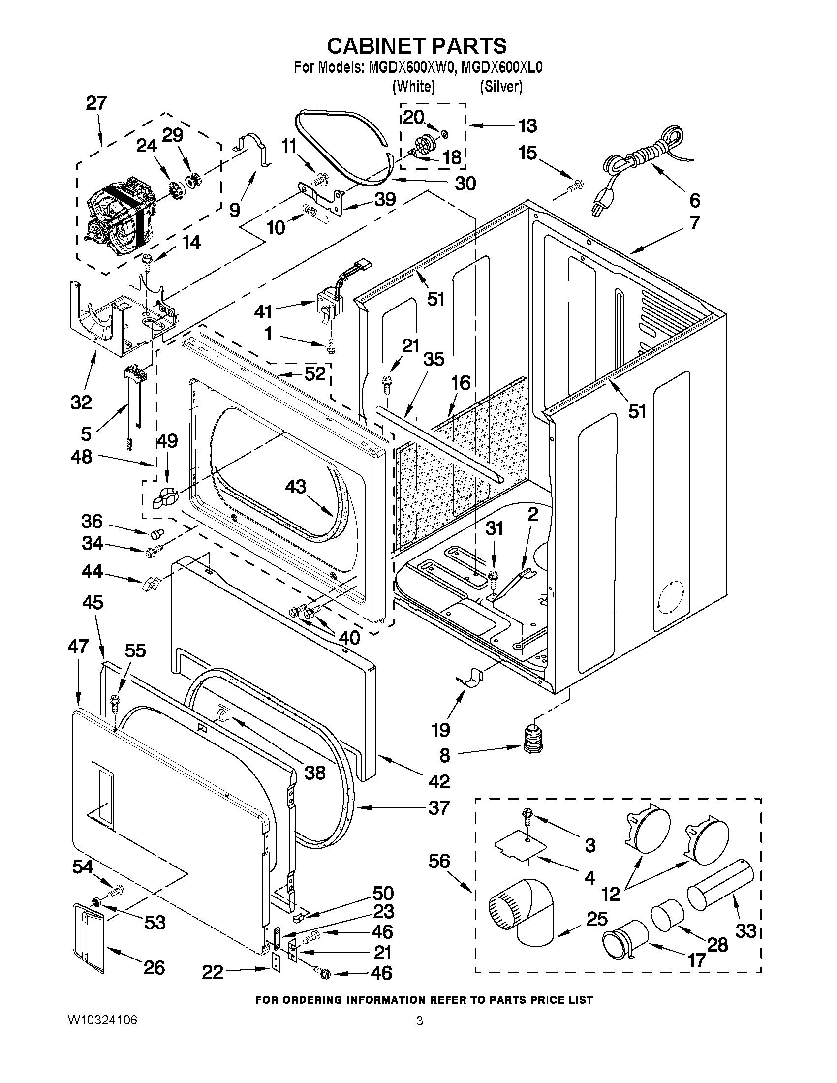 02 - CABINET PARTS