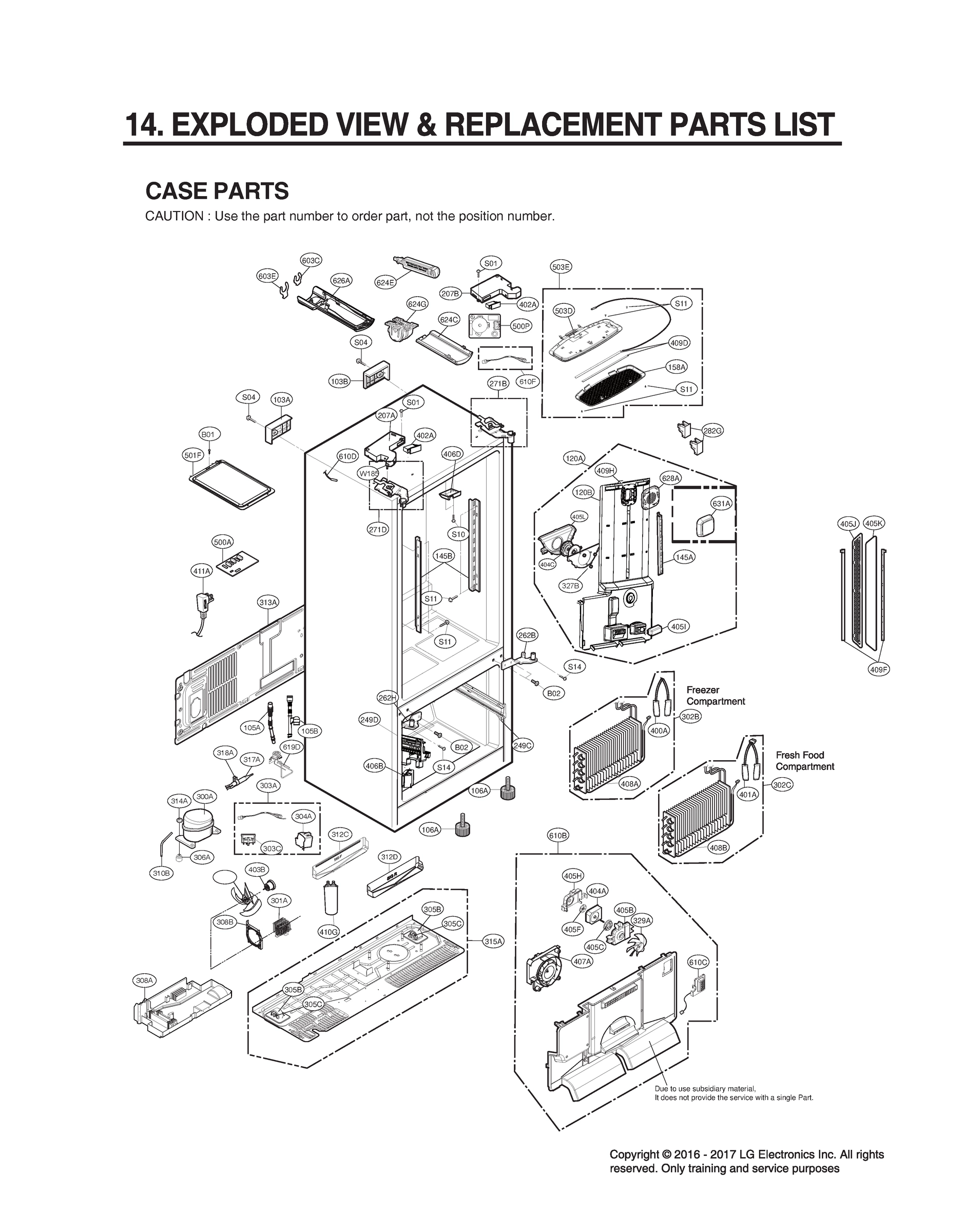 CASE PARTS