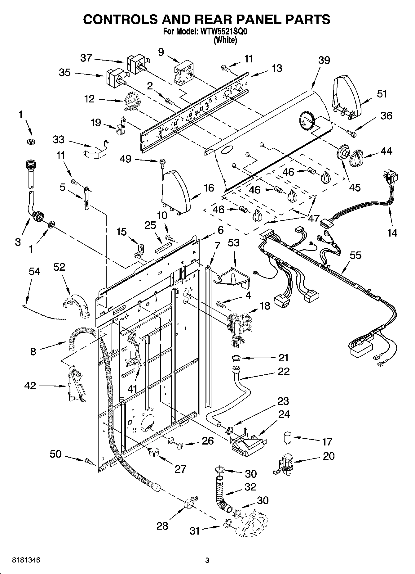 02 - CONTROLS AND REAR PANEL PARTS