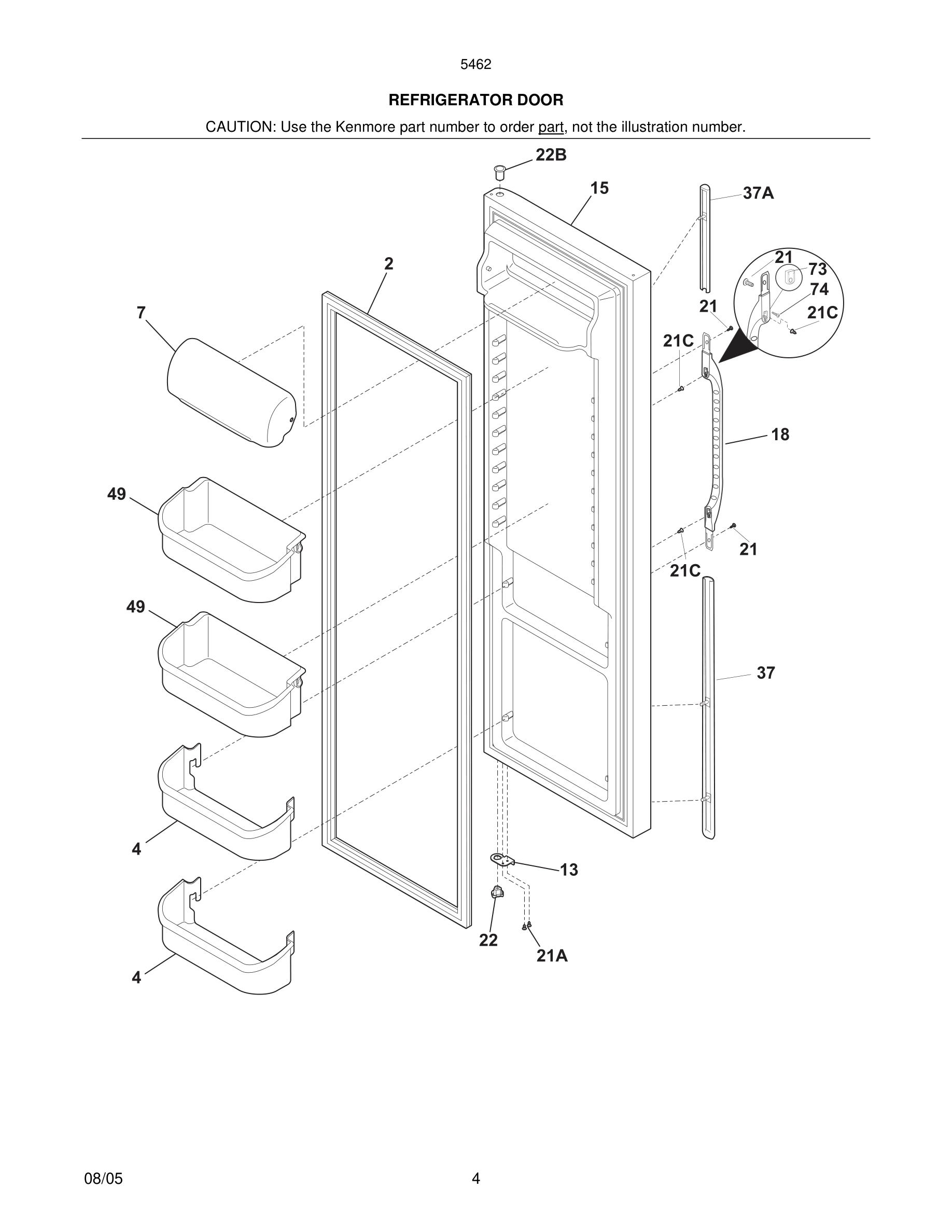 05 - REFRIGERATOR DOOR