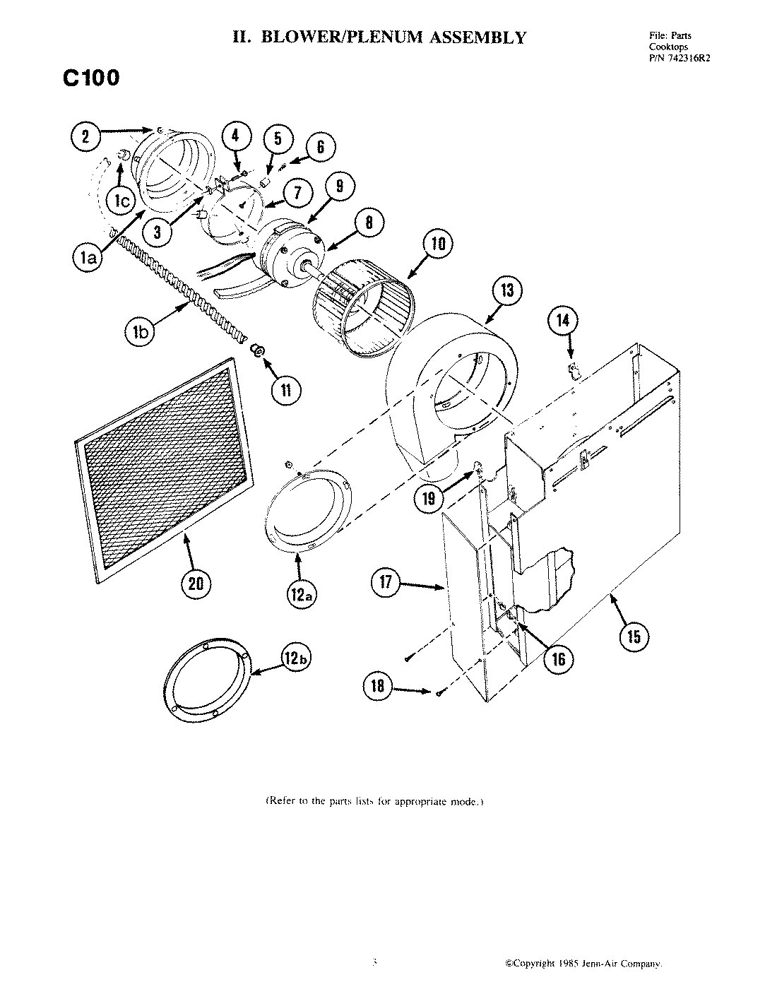 01 - BLOWER ASSEMBLY