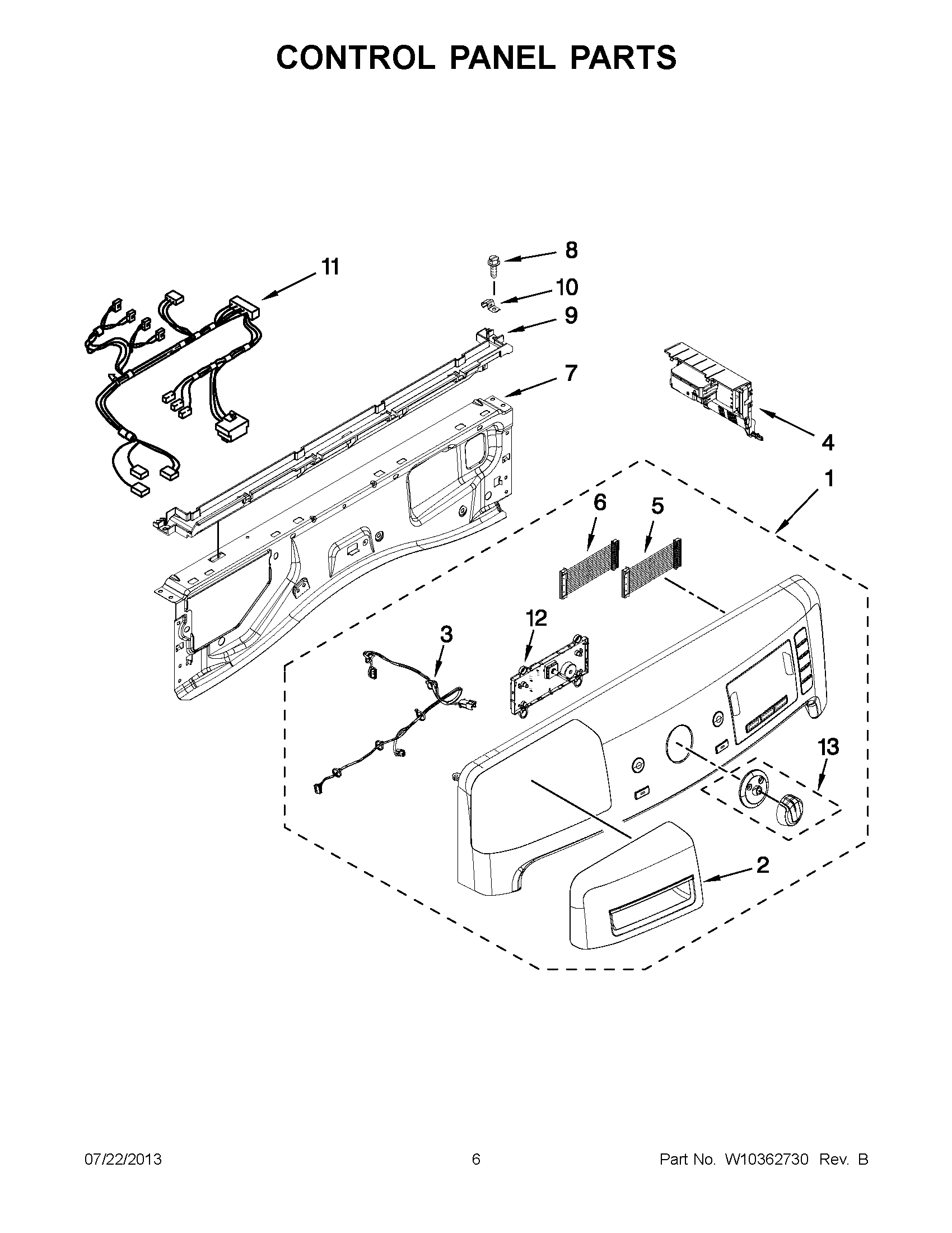 03 - CONTROL PANEL PARTS