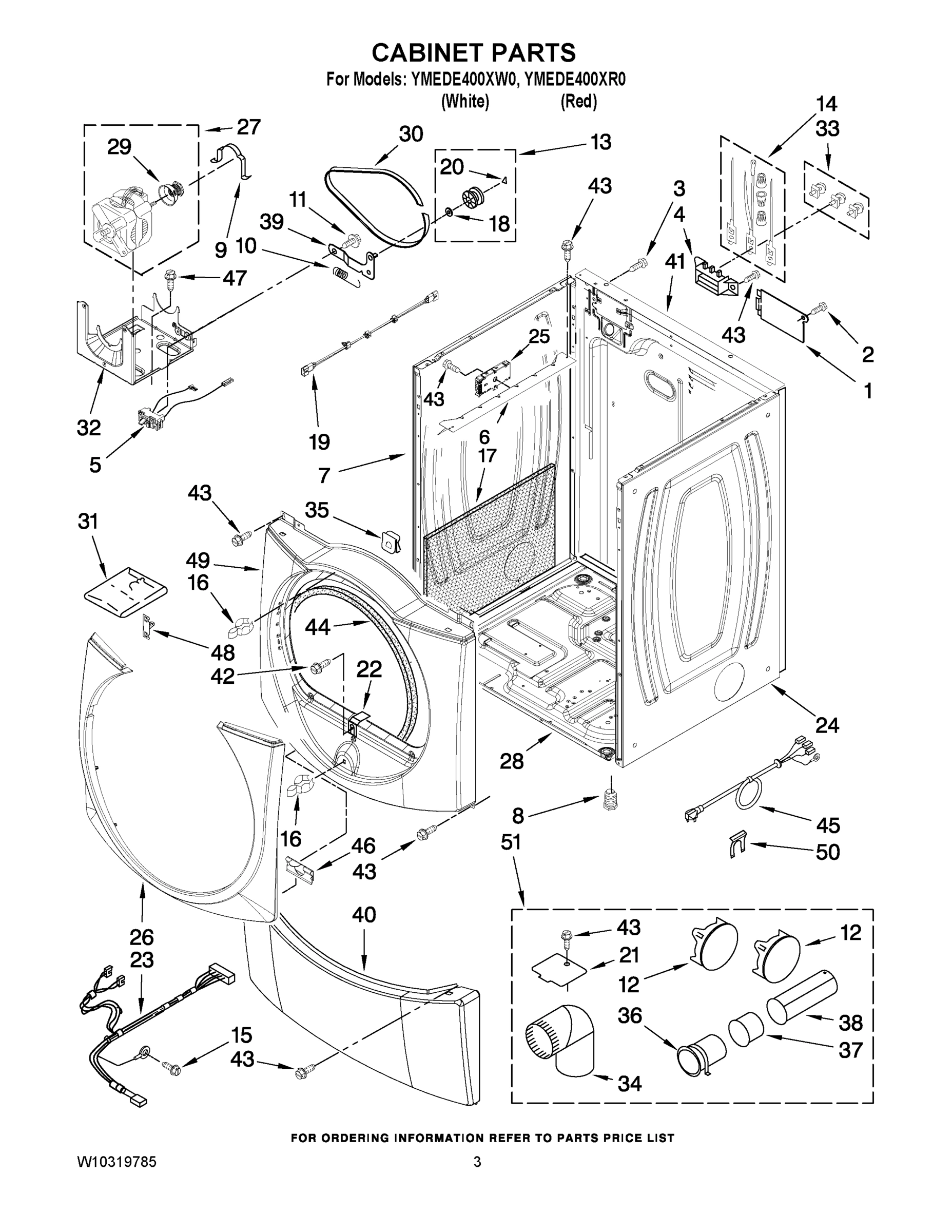02 - CABINET PARTS
