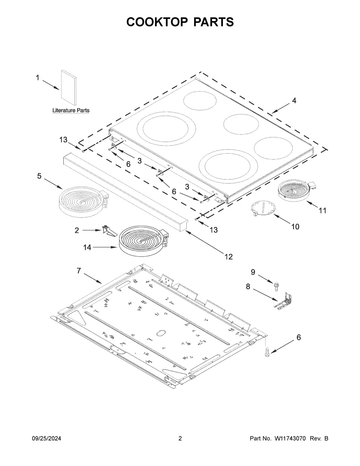 02 - COOKTOP PARTS