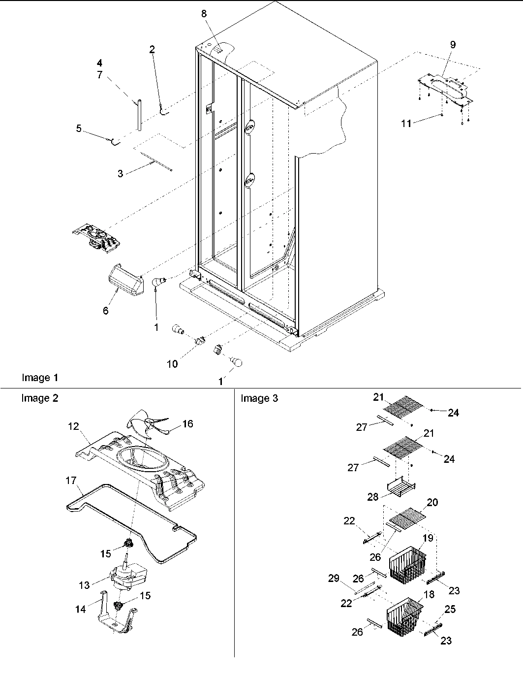 06 - Evap Fan Motor & Fz Shelving