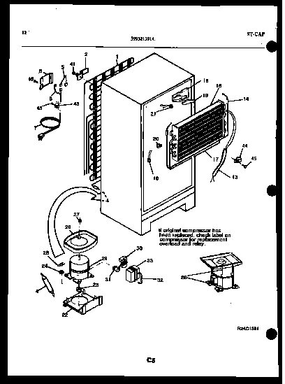 07 - SYSTEM AND AUTOMATIC DEFROST PARTS
